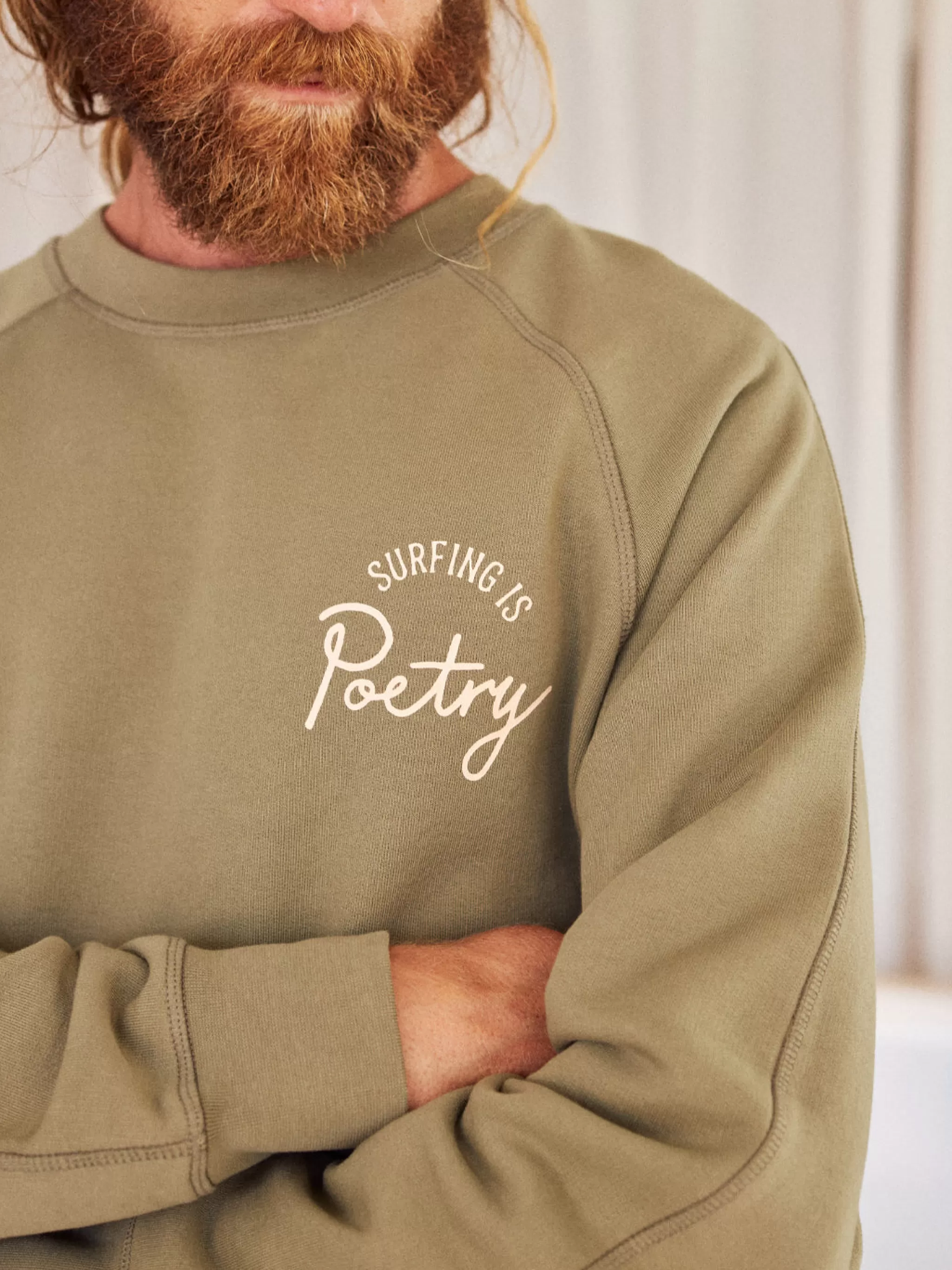 TWOTHIRDS Sweatshirts-Horta Kaki