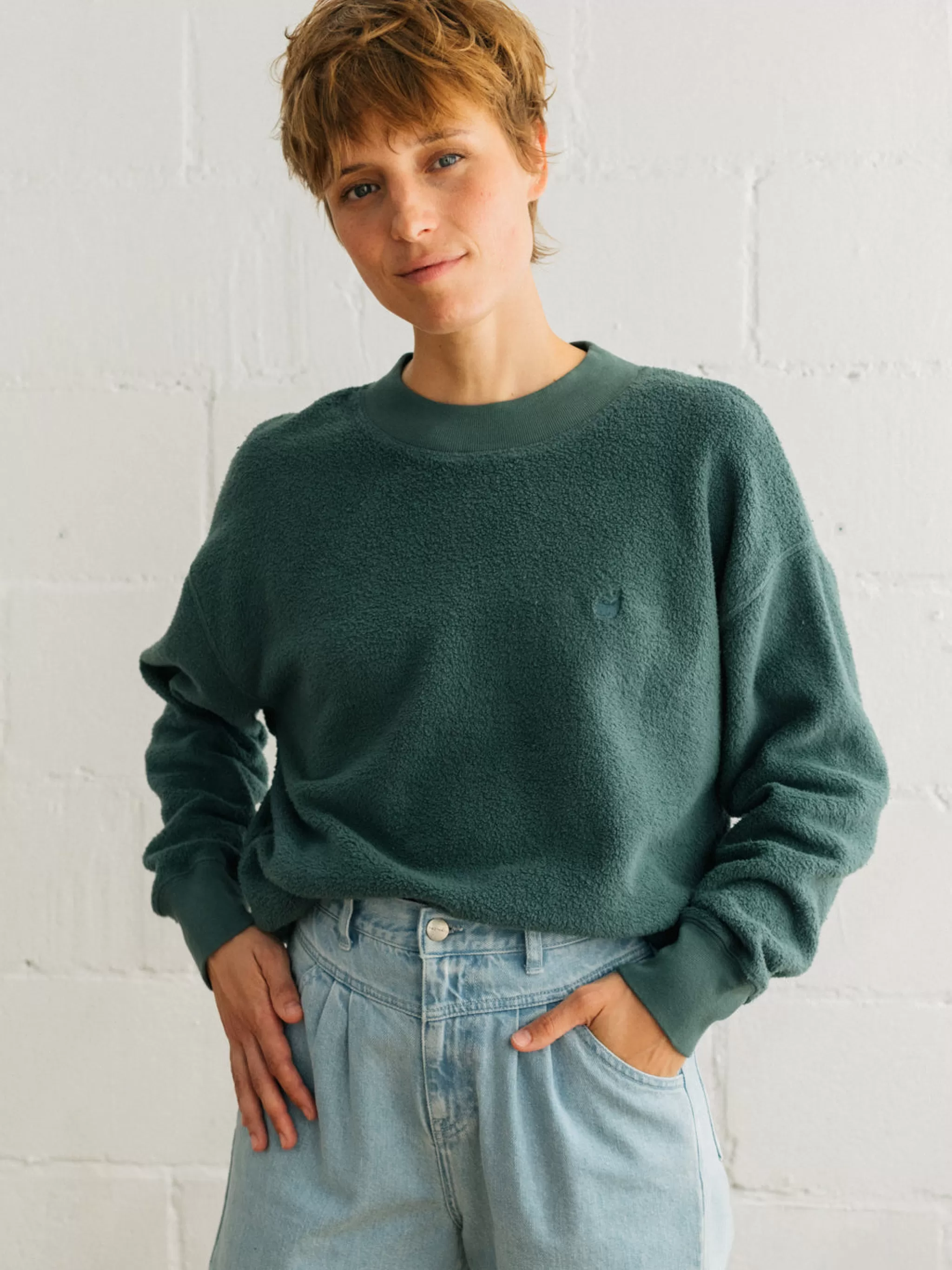 TWOTHIRDS Sweatshirts-Jurien Foret Verte