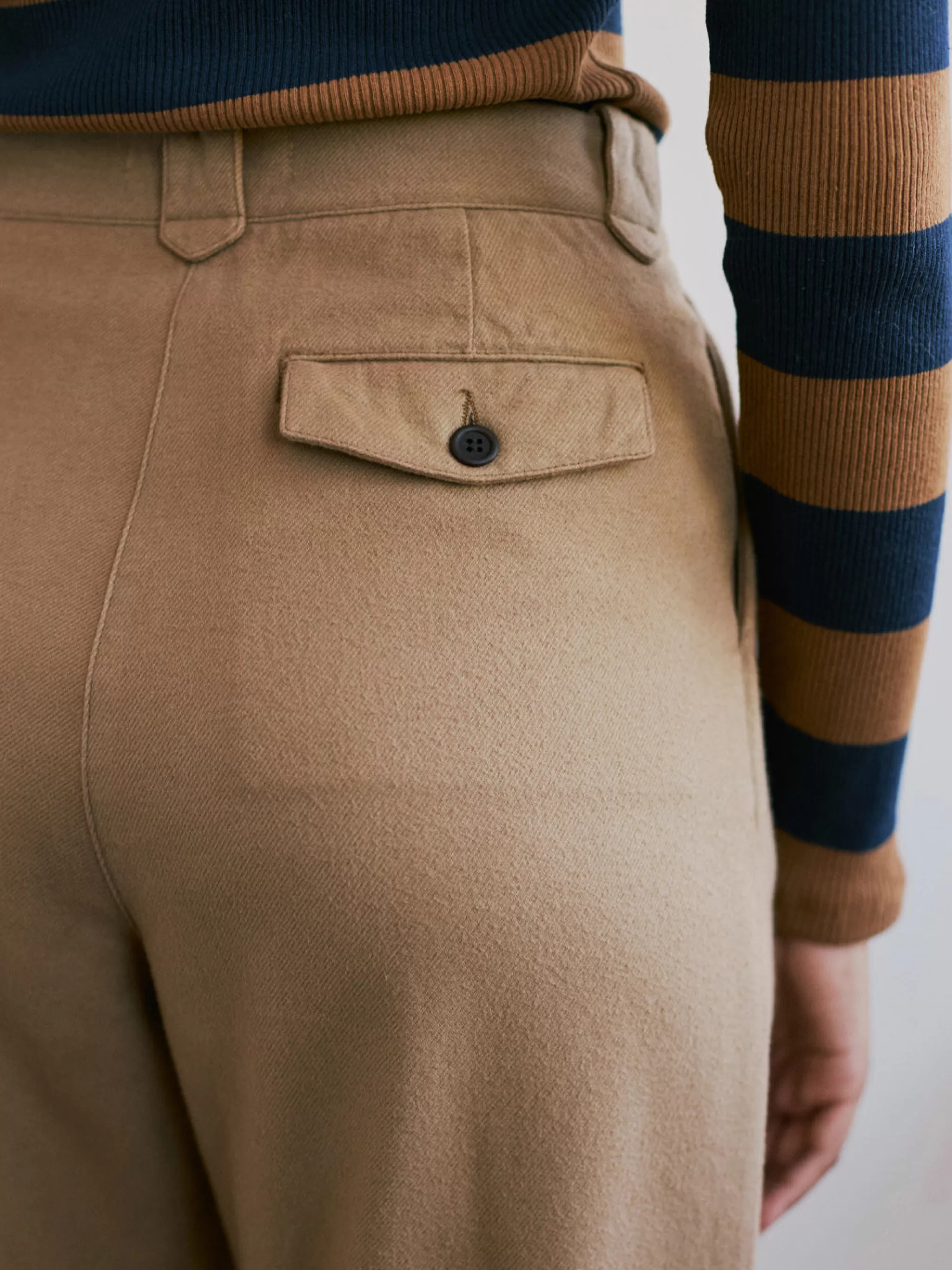 TWOTHIRDS Trousers-Kalpeni Chameau