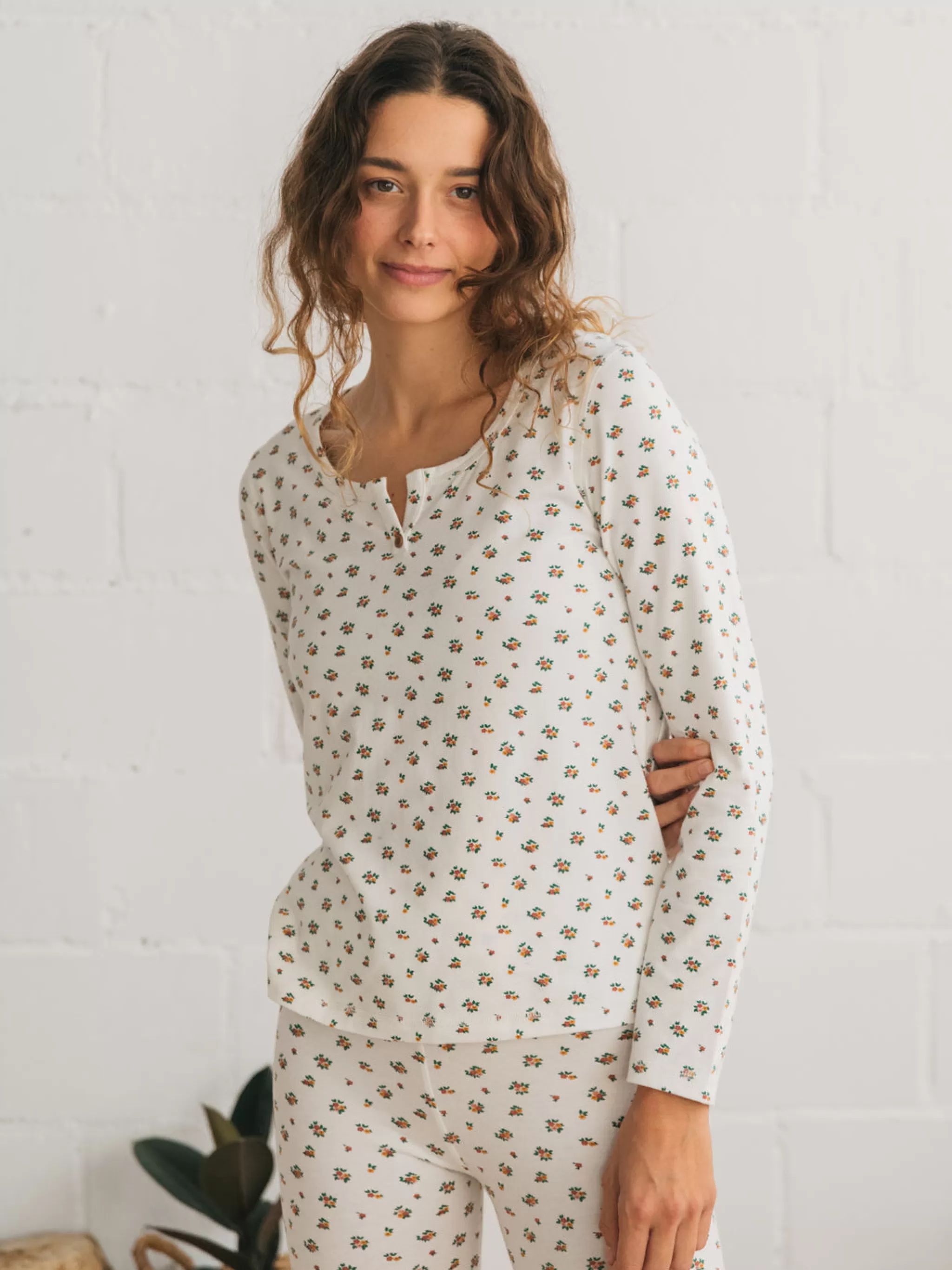 TWOTHIRDS Loungewear-Kassari Ecru Floral
