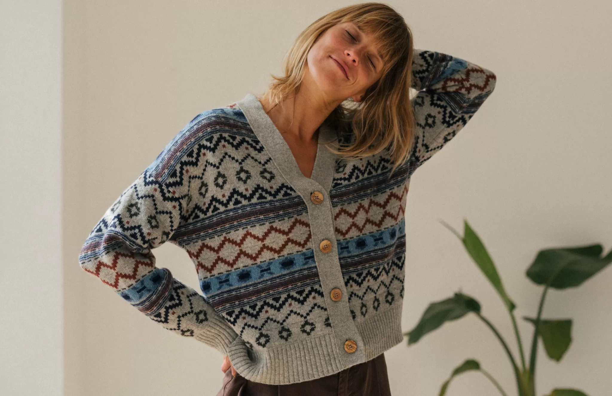 TWOTHIRDS Knits-Kaula Jacquard