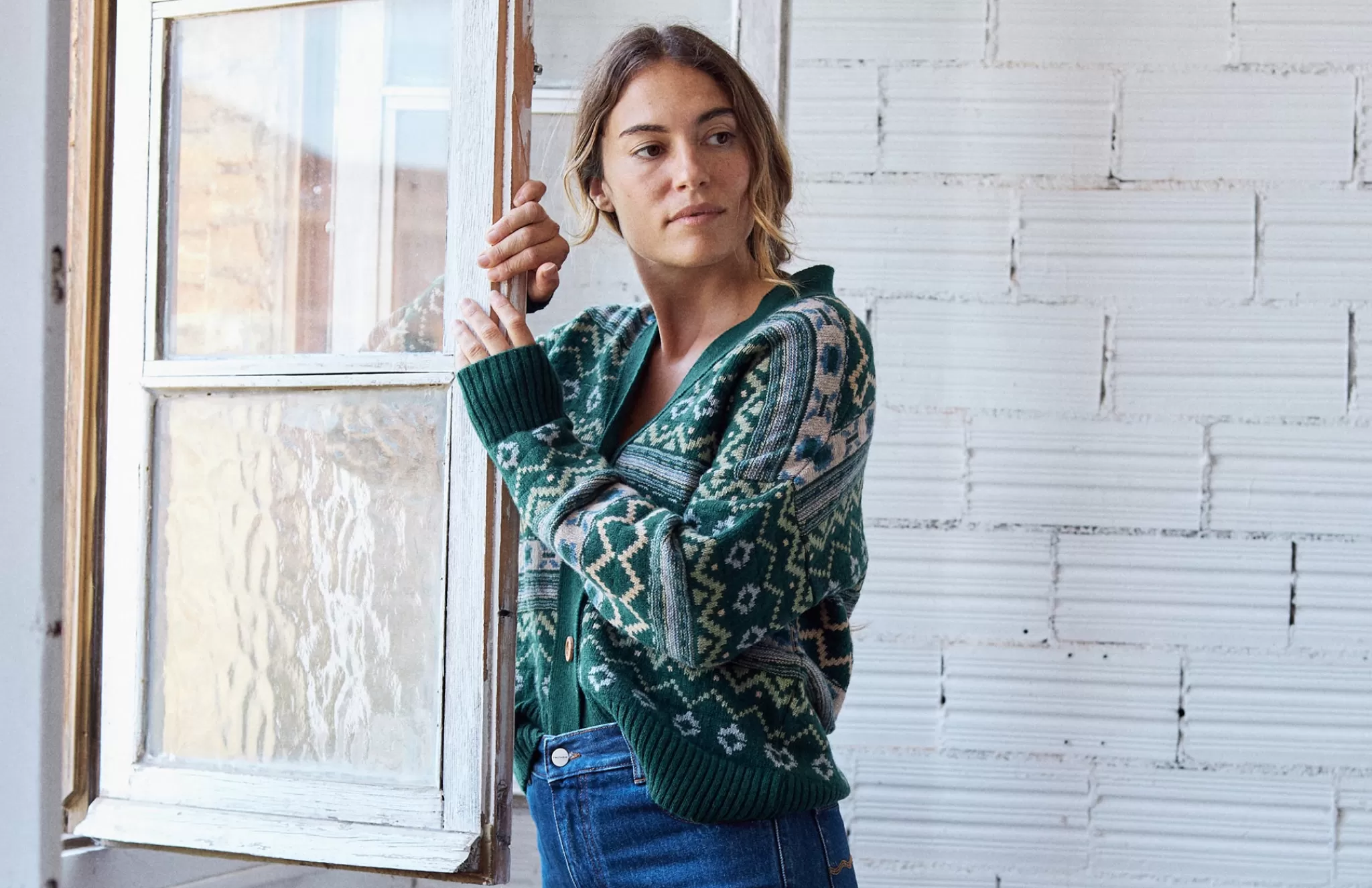 TWOTHIRDS Knits-Kaula Vert Profond