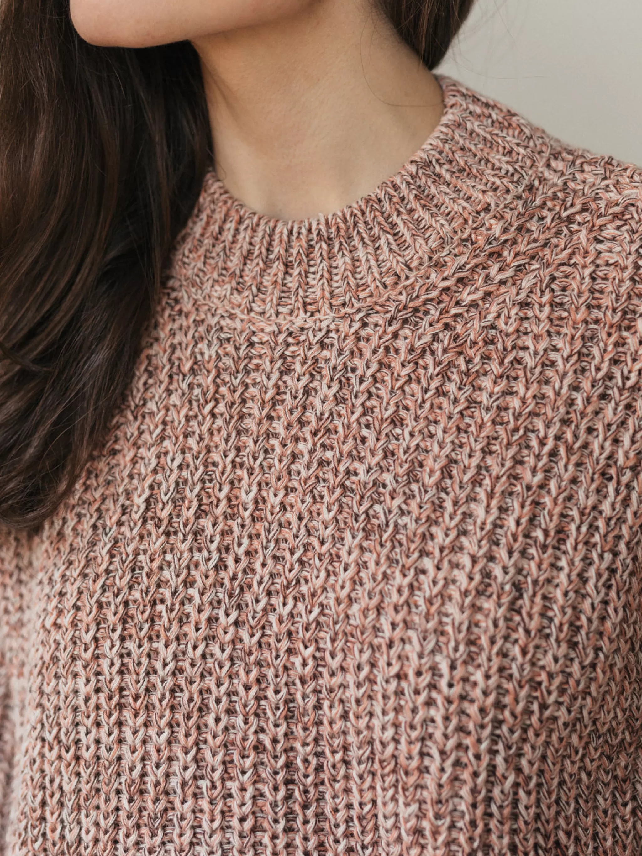 TWOTHIRDS Knits-Kayangel Multicolore Vieux Rose