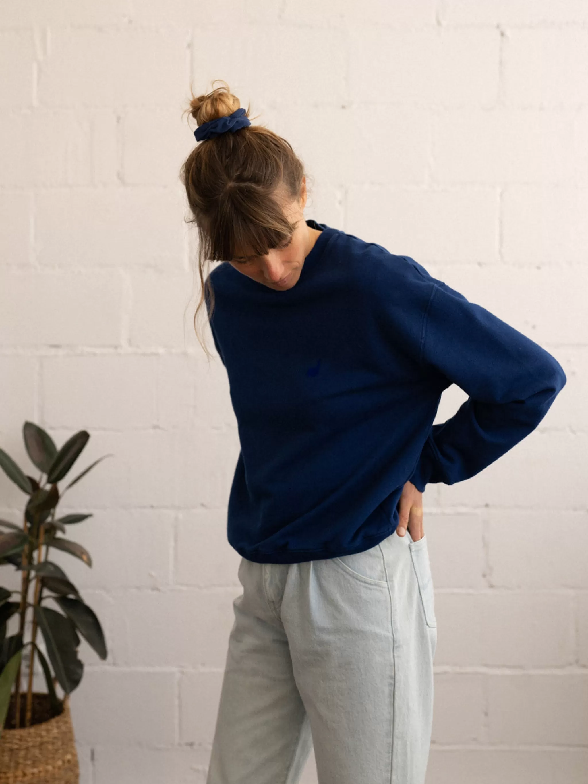 TWOTHIRDS Sweatshirts-Kereka Bleu Cobalt