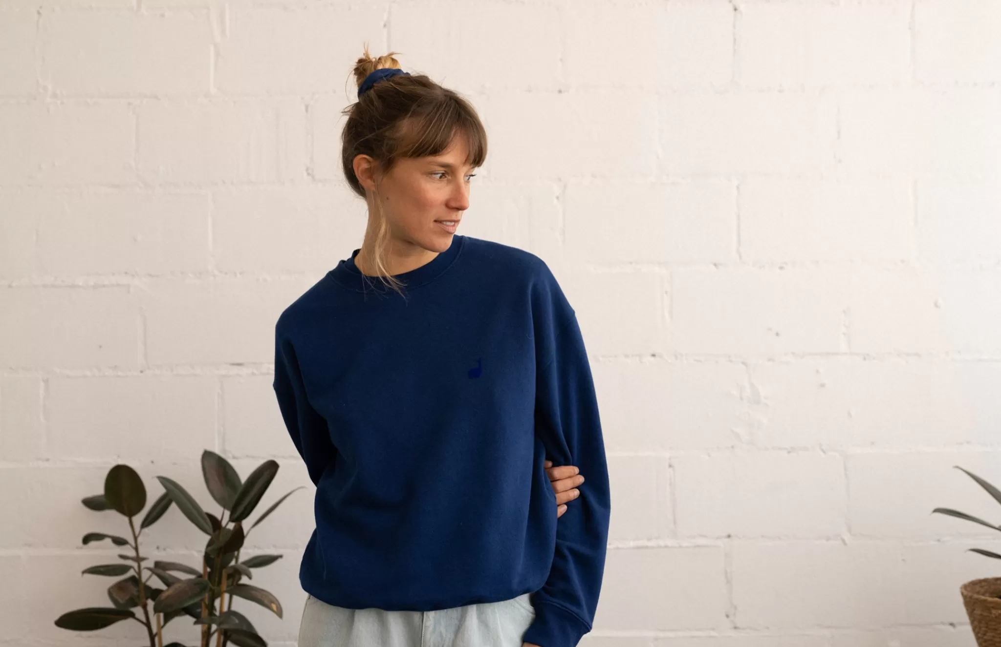 TWOTHIRDS Sweatshirts-Kereka Bleu Cobalt