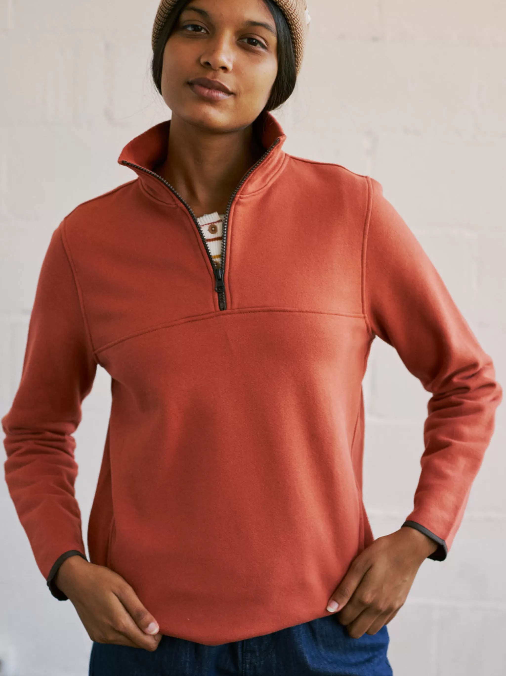 TWOTHIRDS Sweatshirts-Kirton Terre Cuite