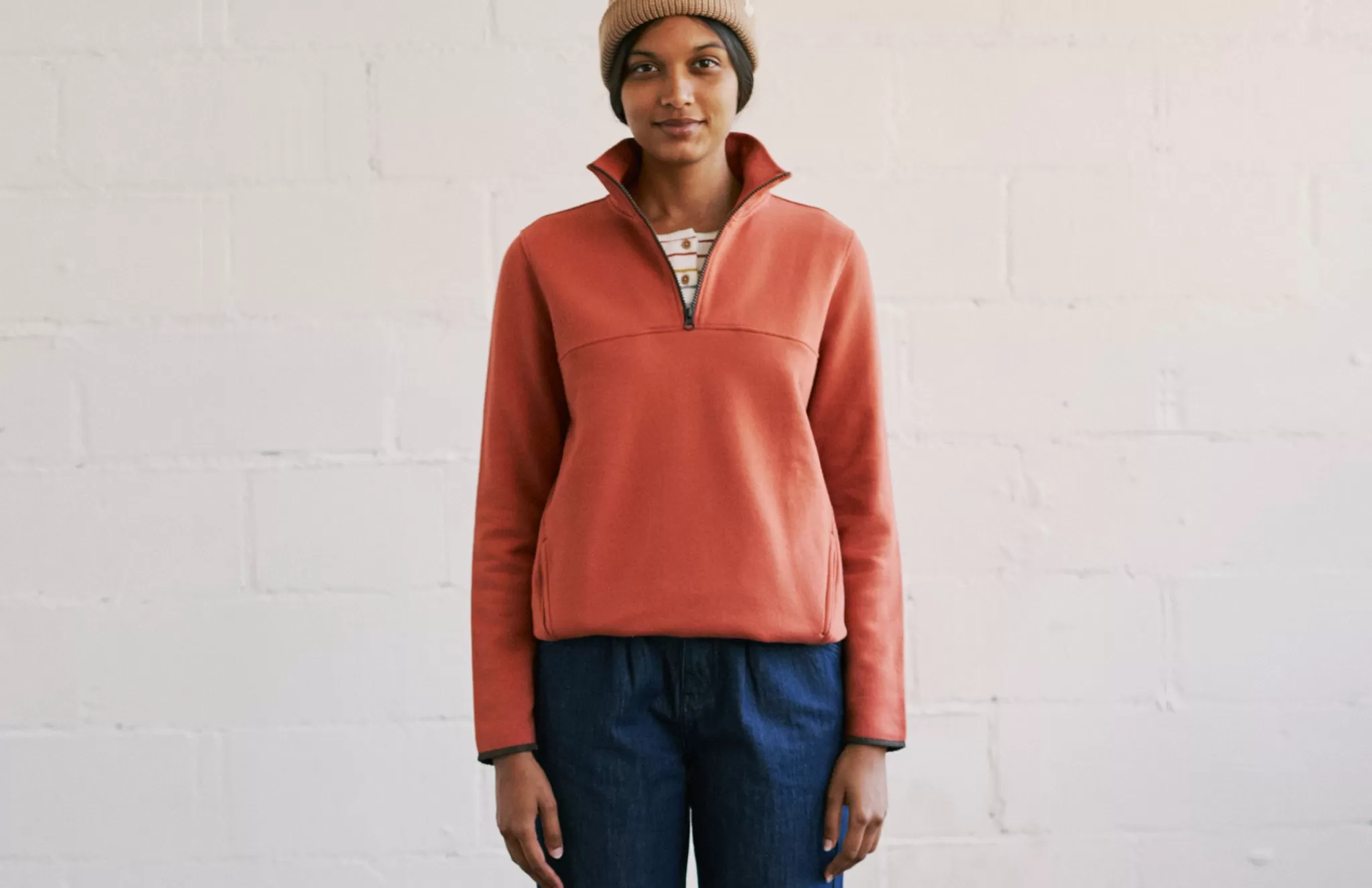 TWOTHIRDS Sweatshirts-Kirton Terre Cuite