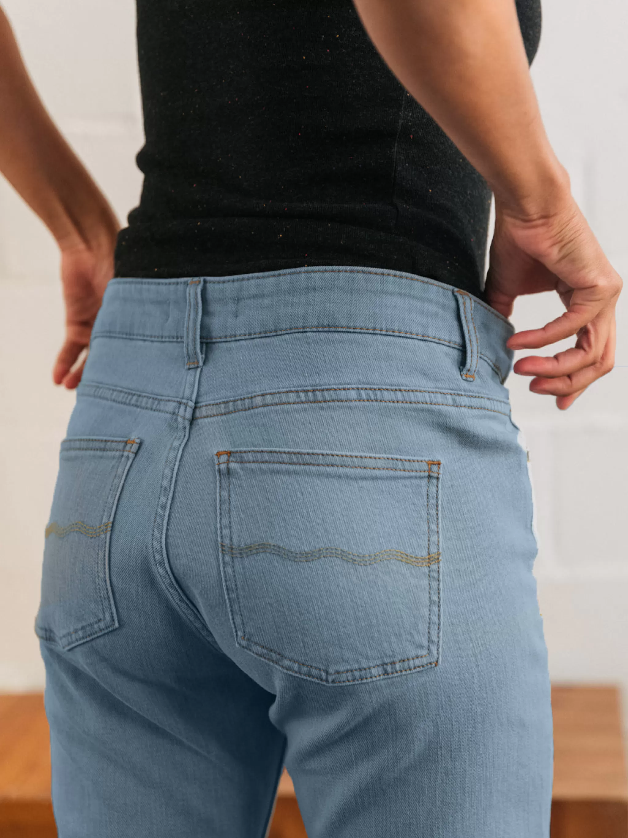 TWOTHIRDS Trousers-La Graciosa Bleu Clair