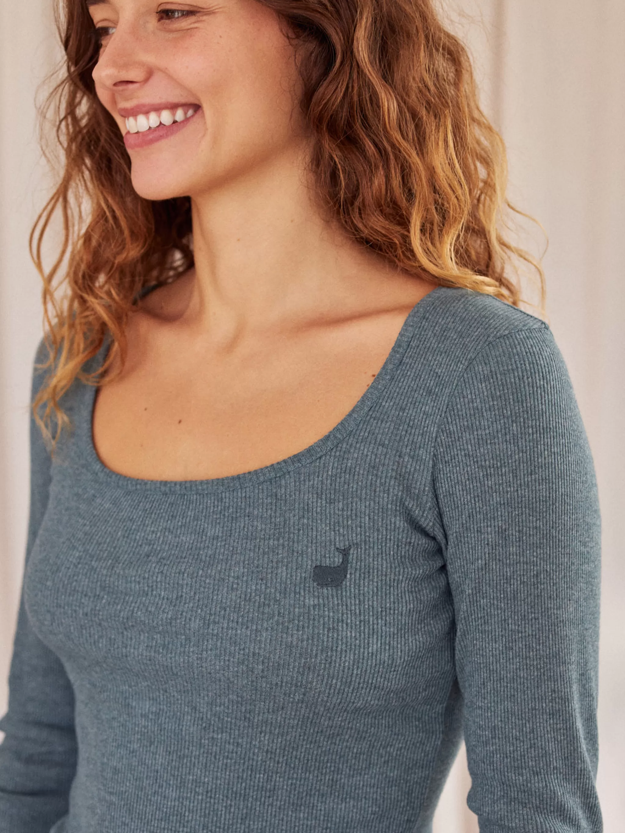 TWOTHIRDS Tops-Lihou Bleu Atlantique