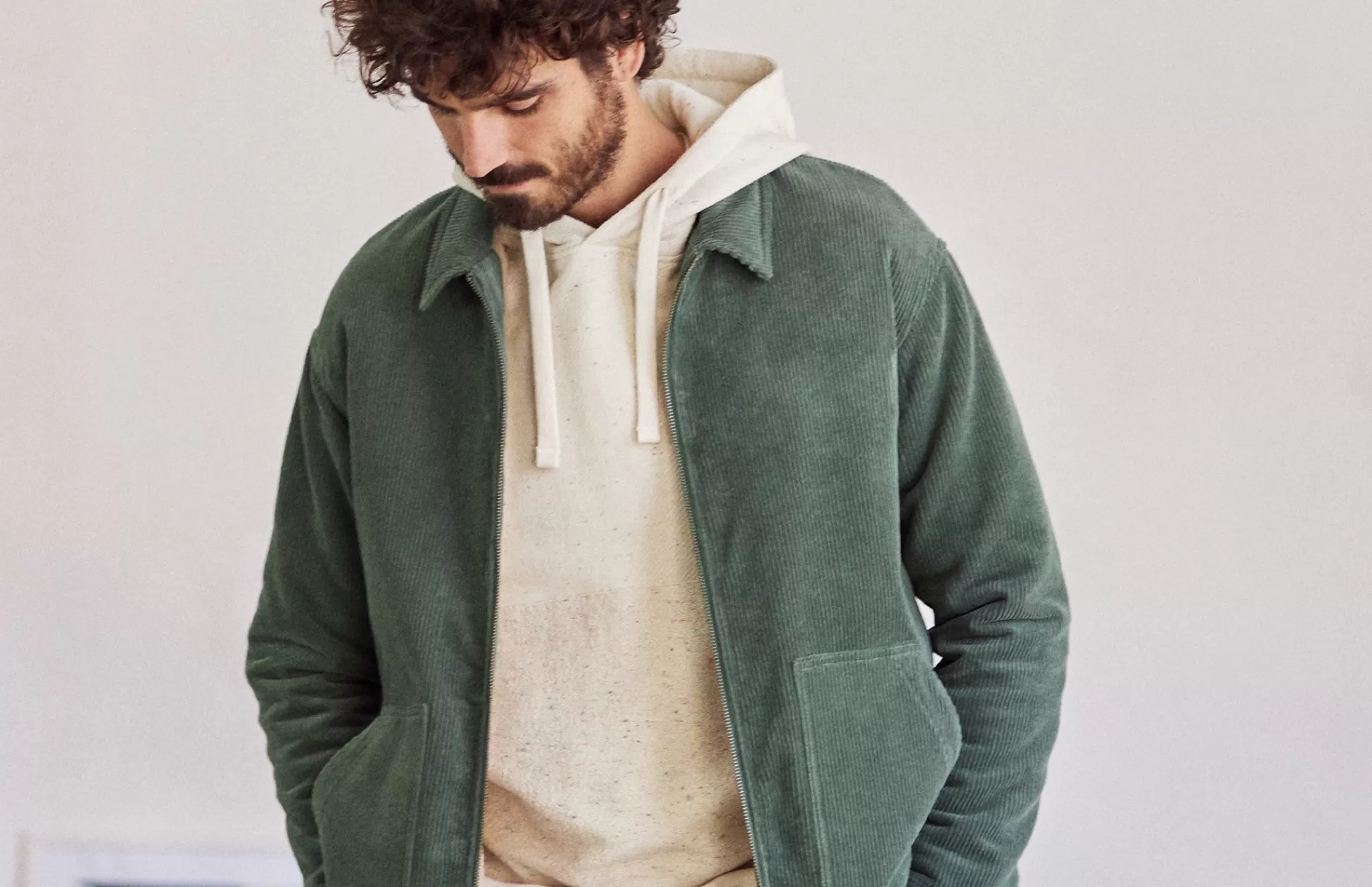 TWOTHIRDS Jackets-Lires Vert Canard