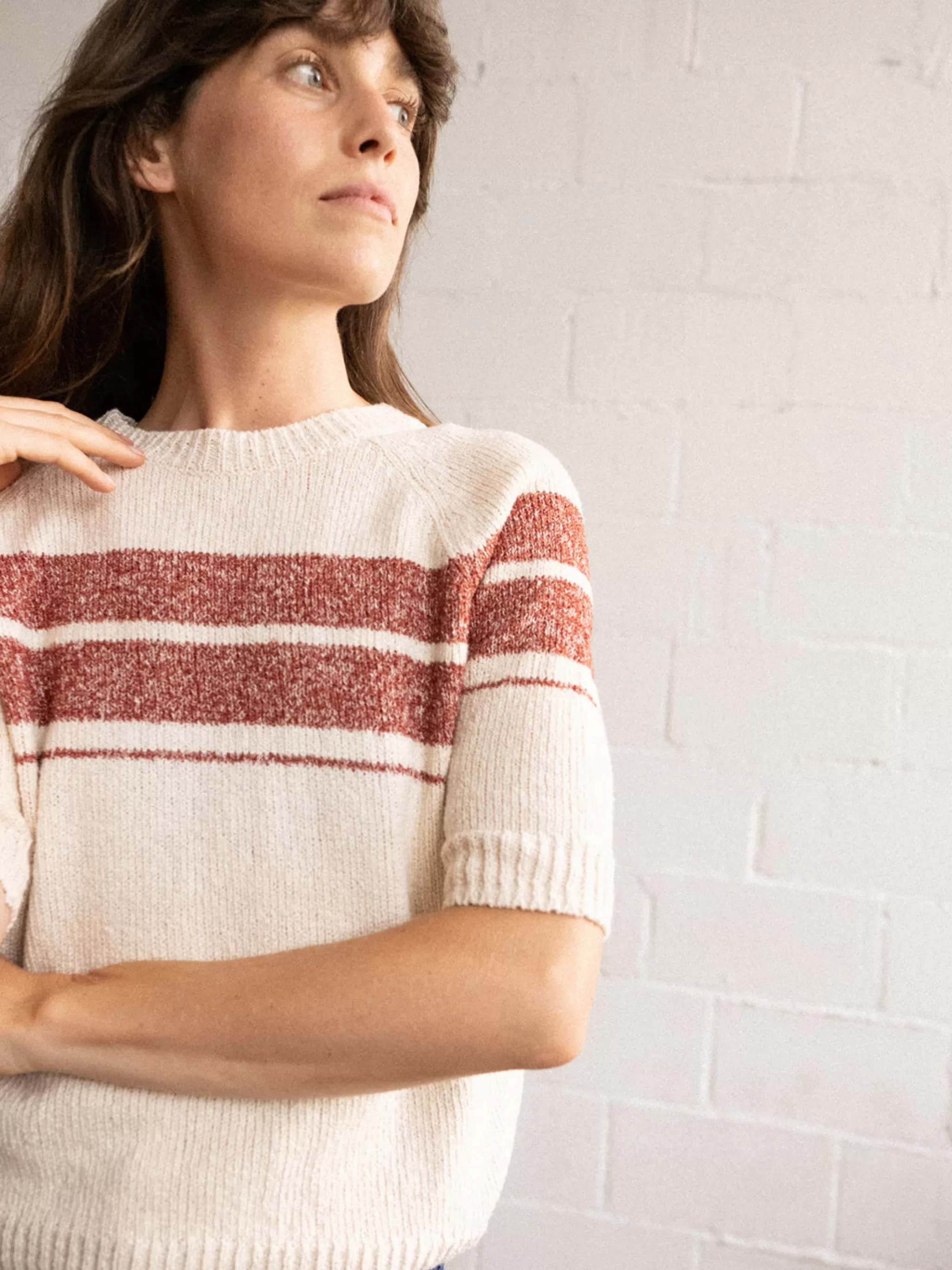 TWOTHIRDS Knits-Madeleine Ecru