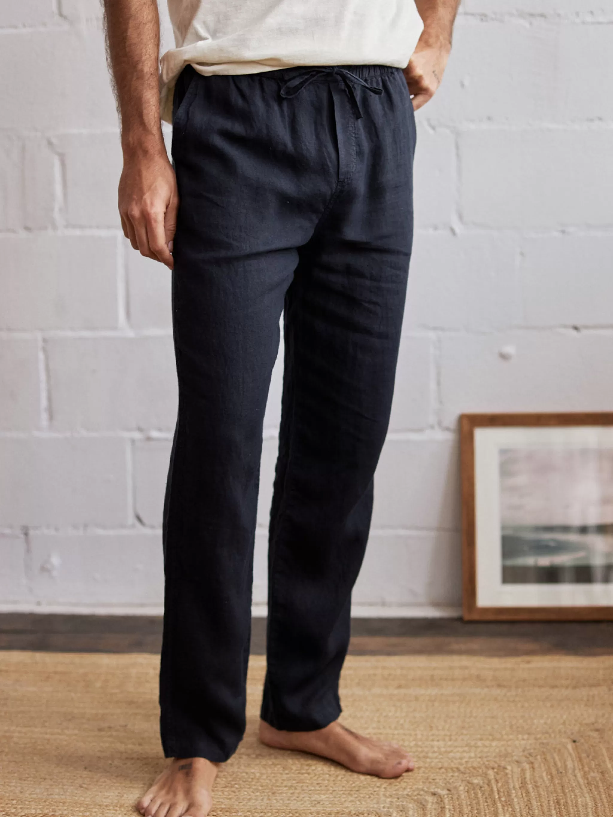 TWOTHIRDS Trousers-Marabo Marine Fonce