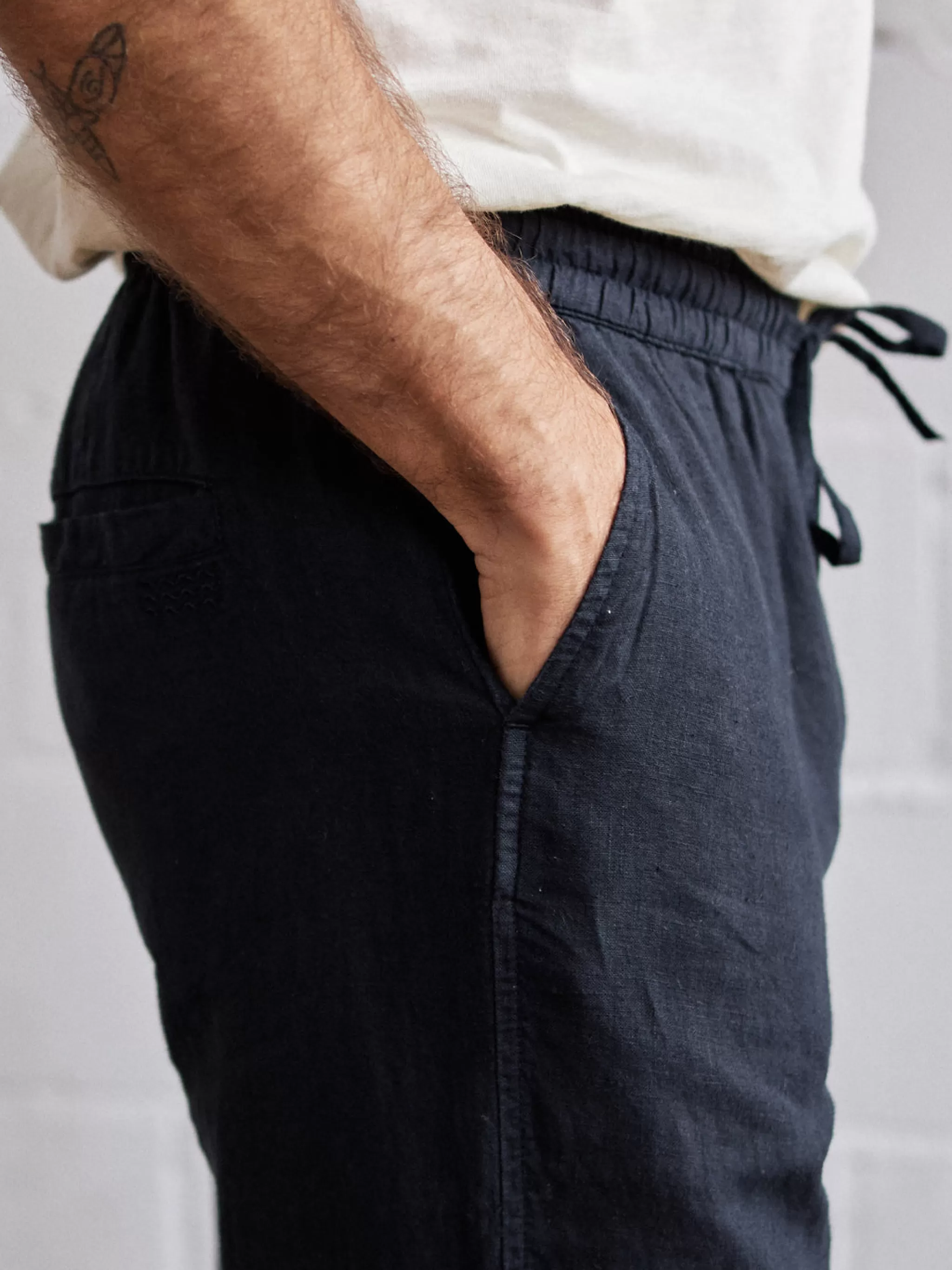 TWOTHIRDS Trousers-Marabo Marine Fonce