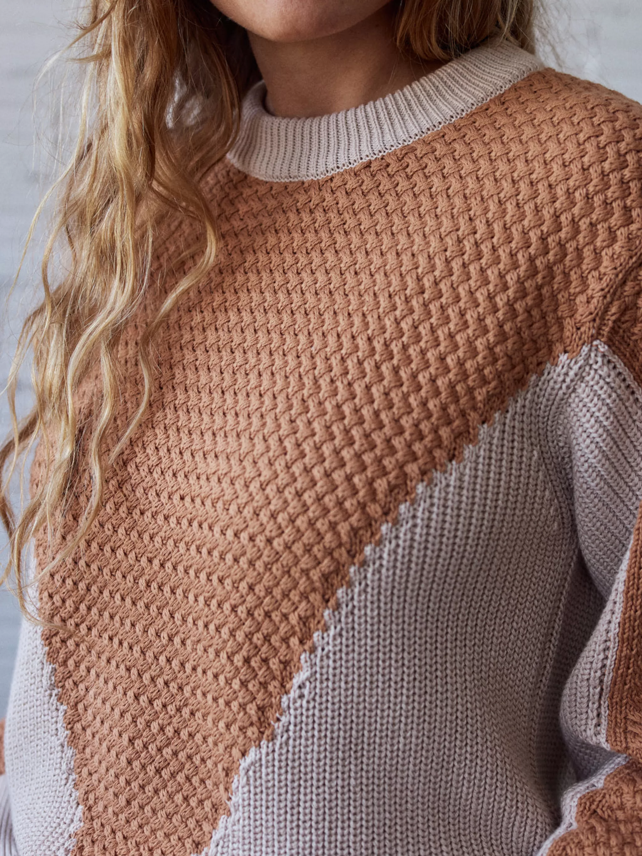 TWOTHIRDS Knits-Marechal Peche Poussiereuse/Coquille