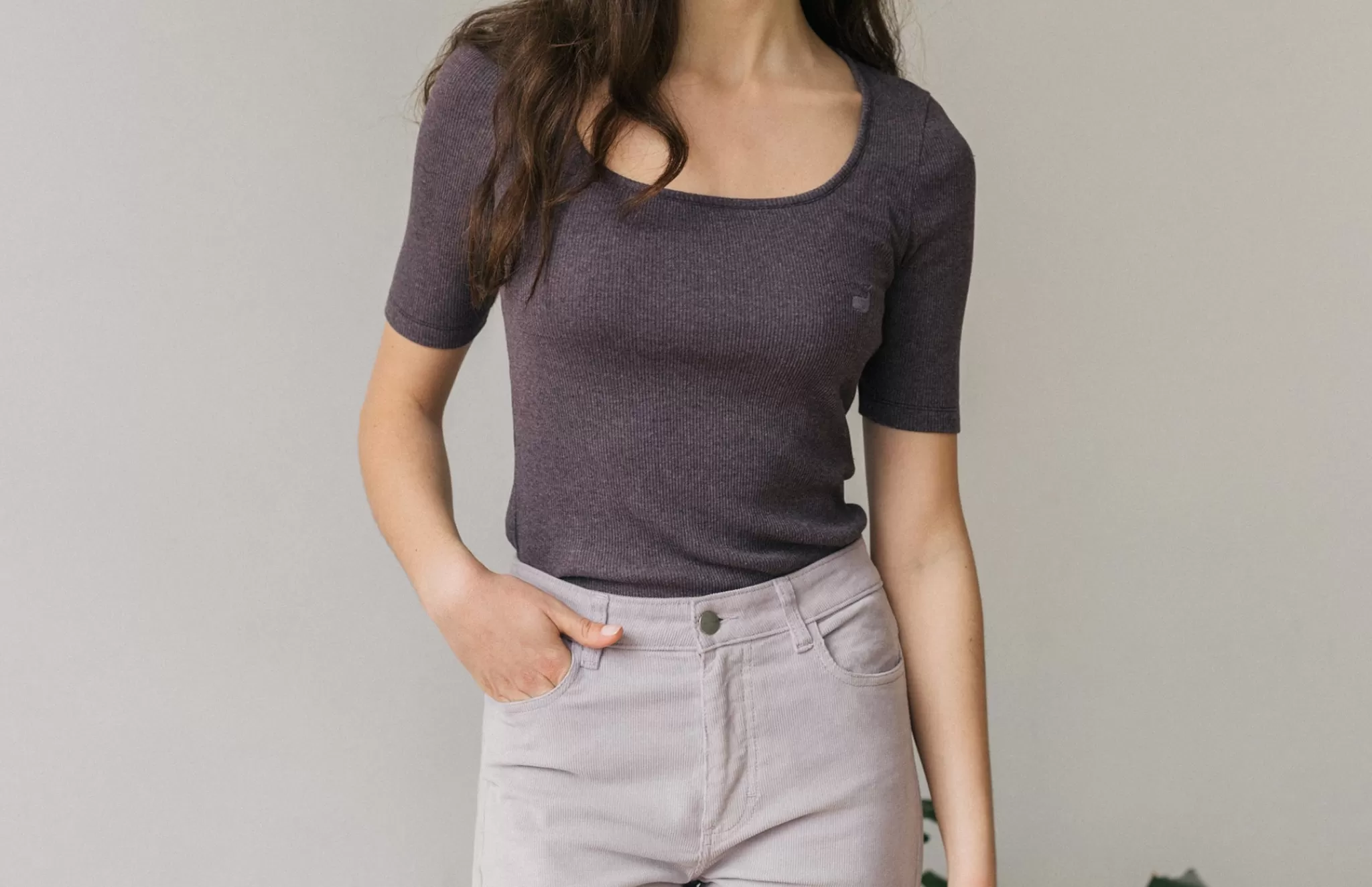 TWOTHIRDS Trousers-Marieta Neige Fondue