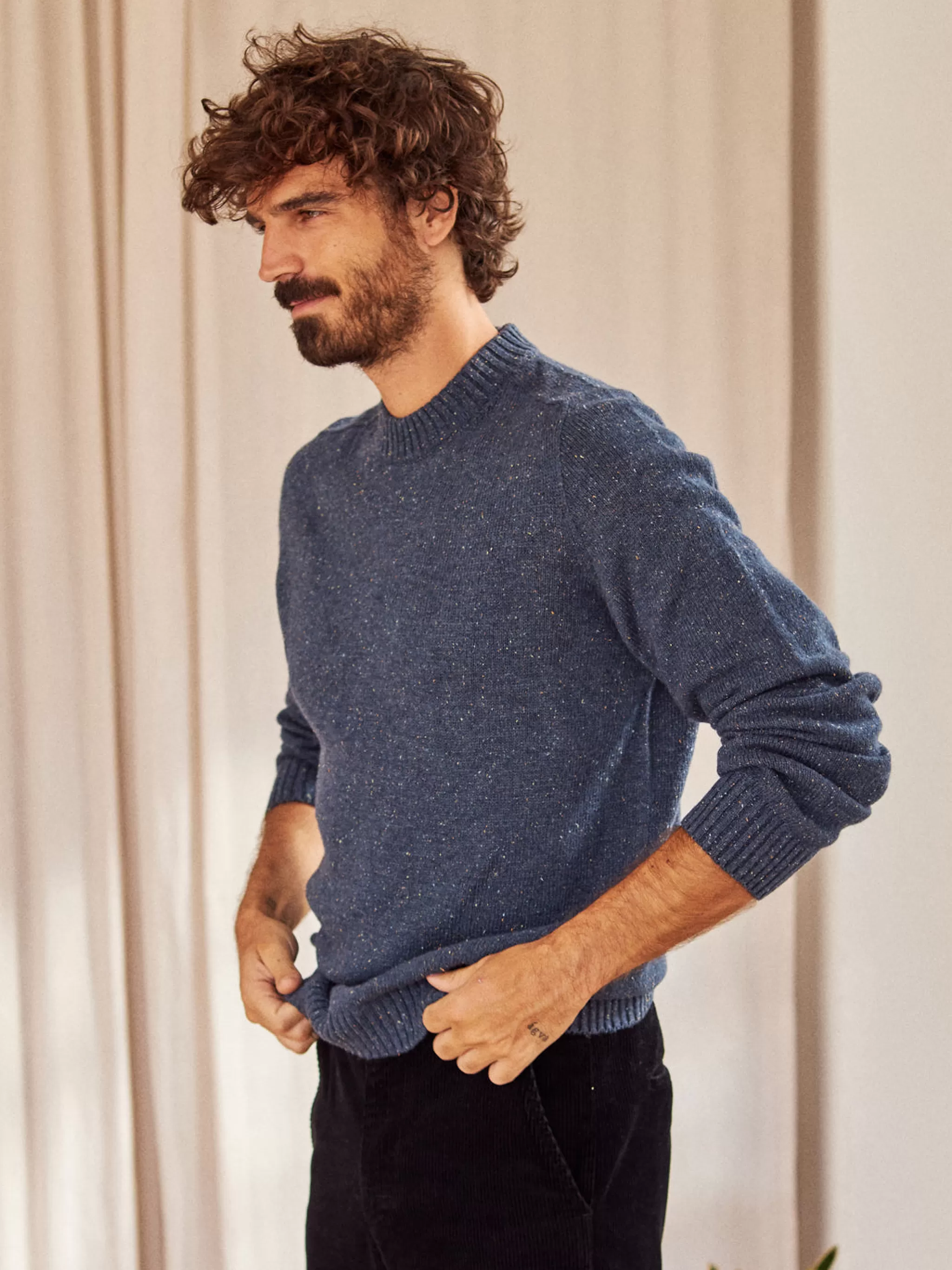 TWOTHIRDS Knits-Maro Neps Multicolore Indigo