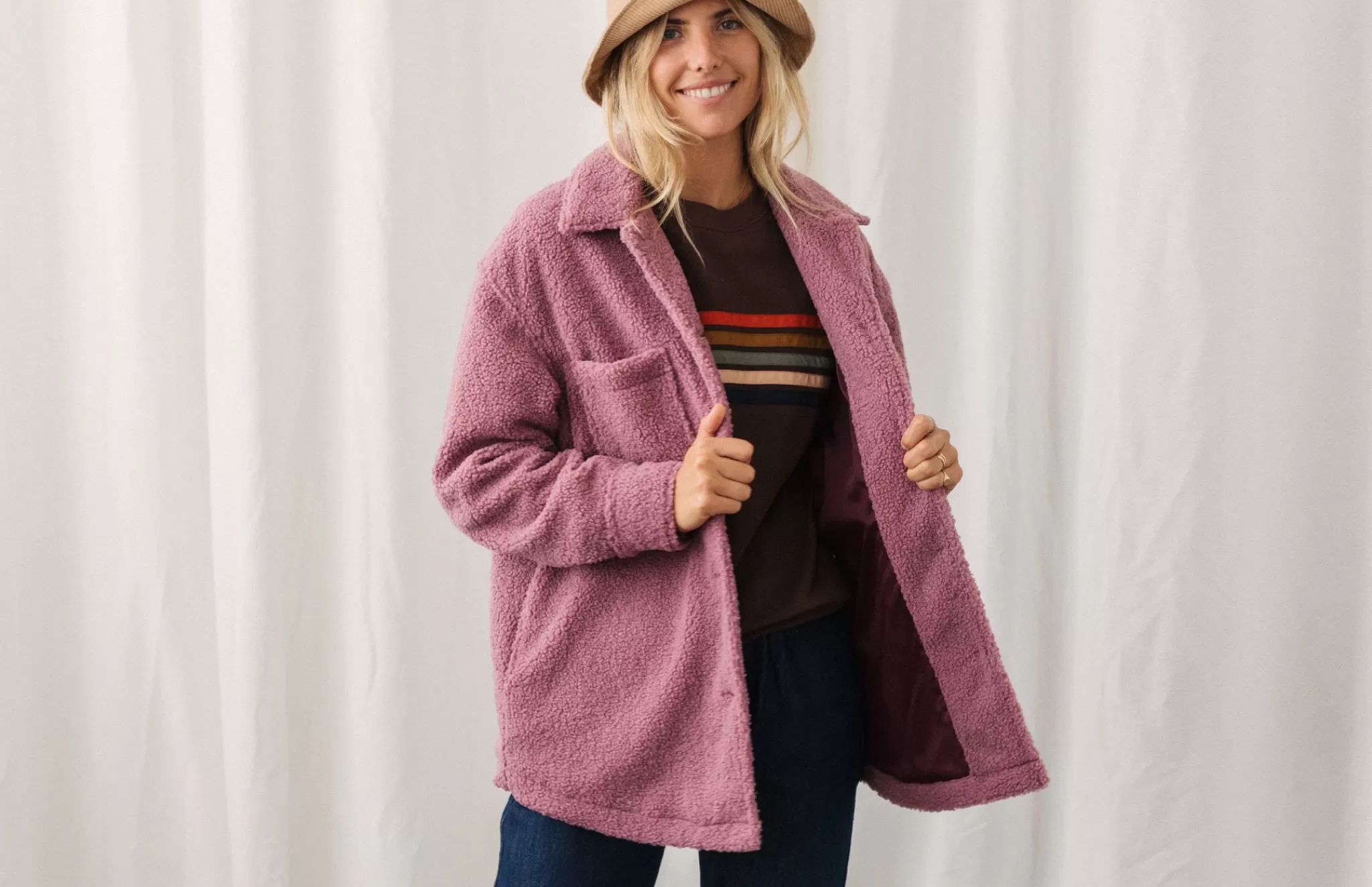 TWOTHIRDS Jackets-Marum Adobe Rose