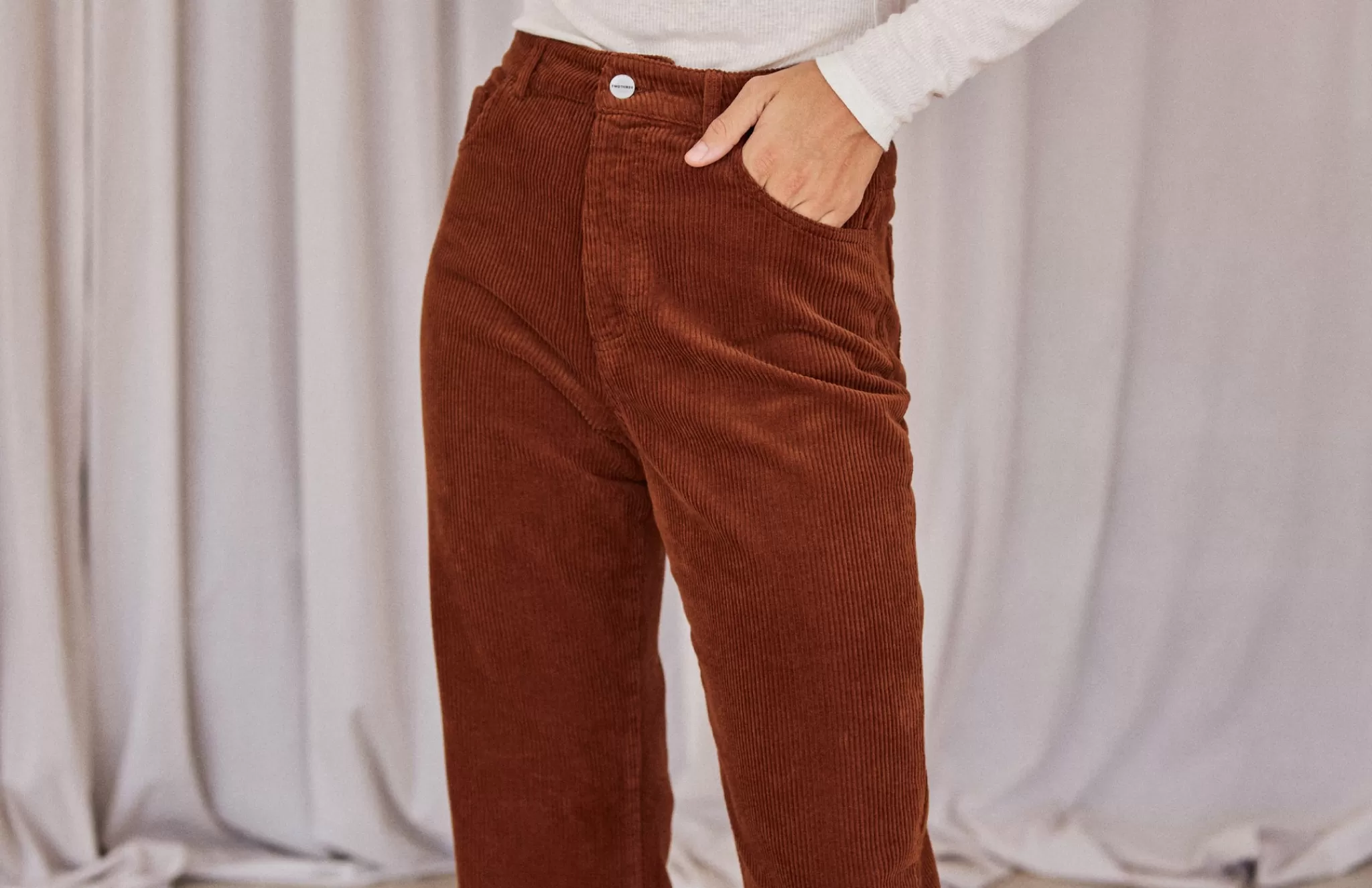 TWOTHIRDS Trousers-Mathilde Vieil Or