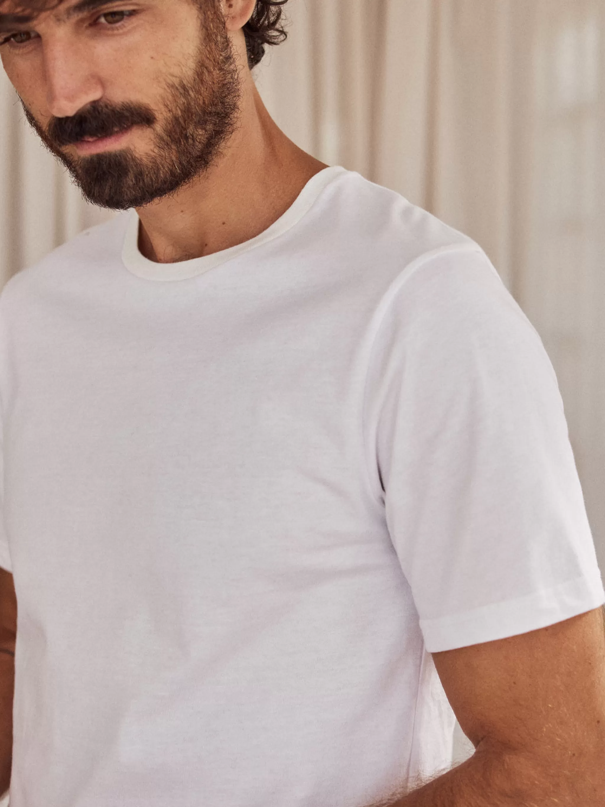 TWOTHIRDS T-Shirts-Monothaki Blanc