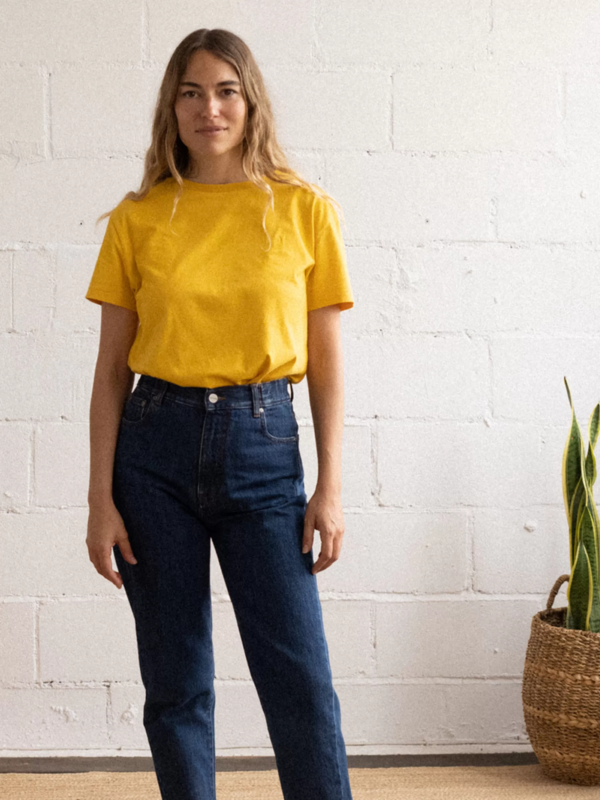 TWOTHIRDS Tops-Montagu Jaune Jaune