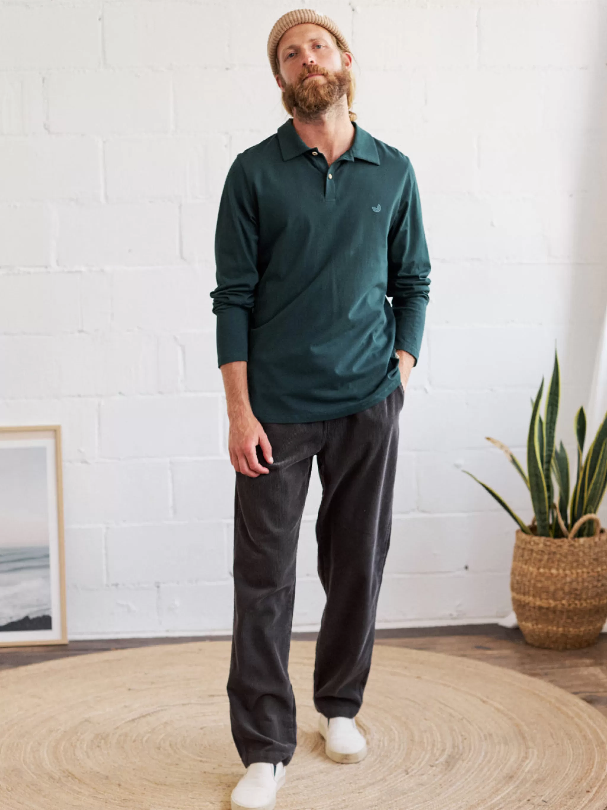 TWOTHIRDS T-Shirts-Montague Vert Fonce