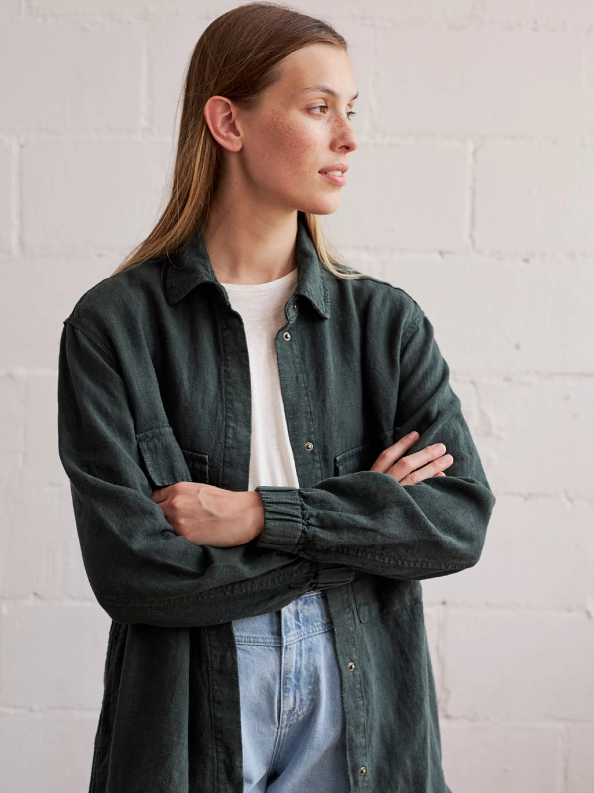 TWOTHIRDS Jackets-Nacula Vert Profond