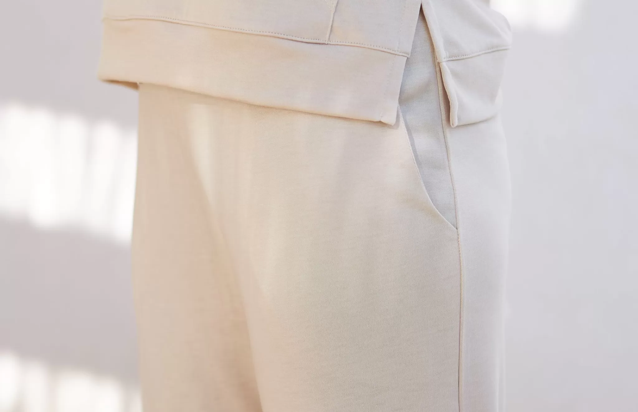 TWOTHIRDS Trousers-Naturel Katchal