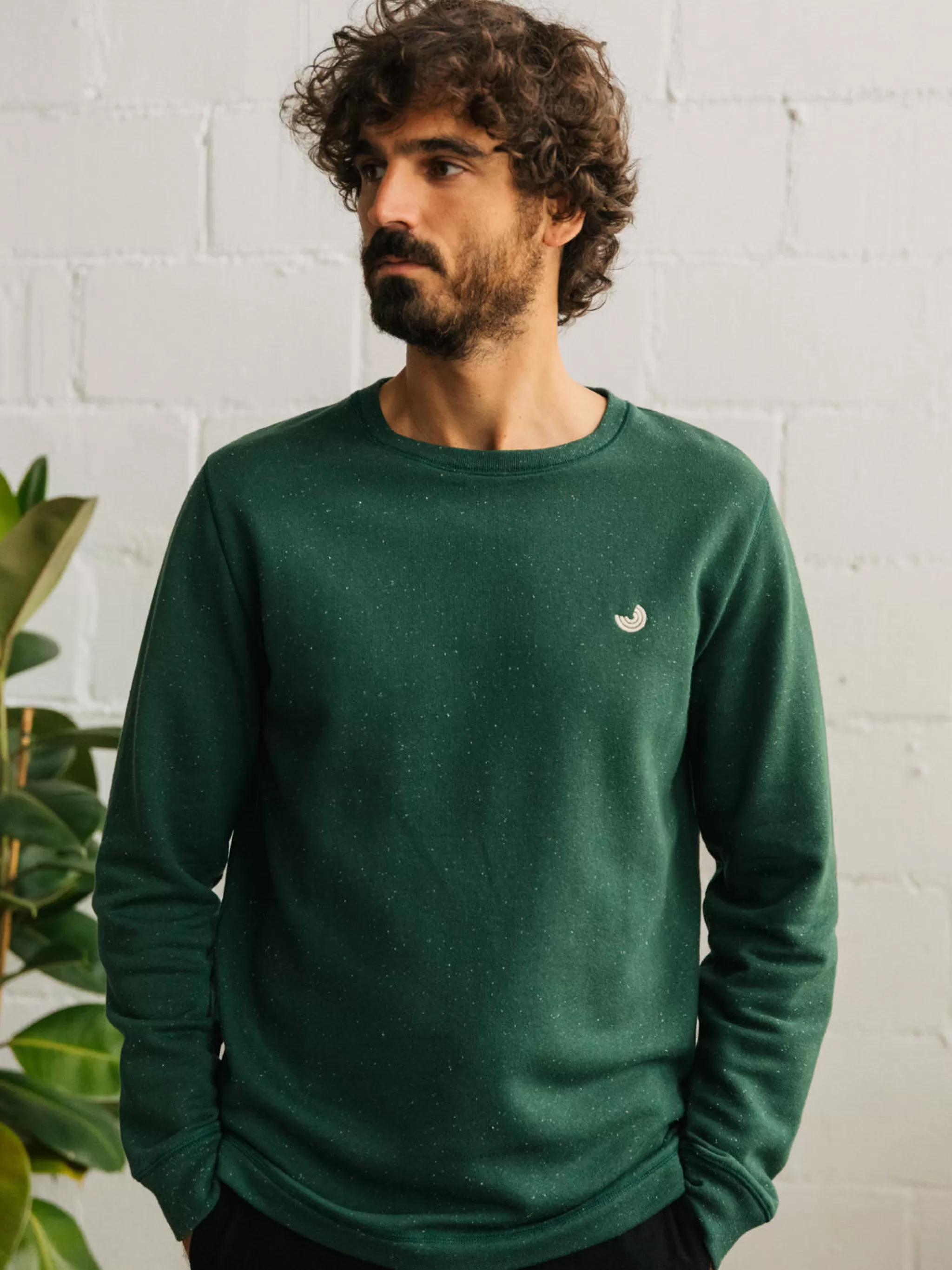 TWOTHIRDS Sweatshirts-Neiafu Vert Fonce