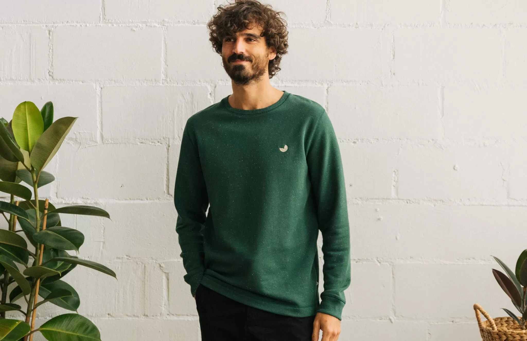TWOTHIRDS Sweatshirts-Neiafu Vert Fonce