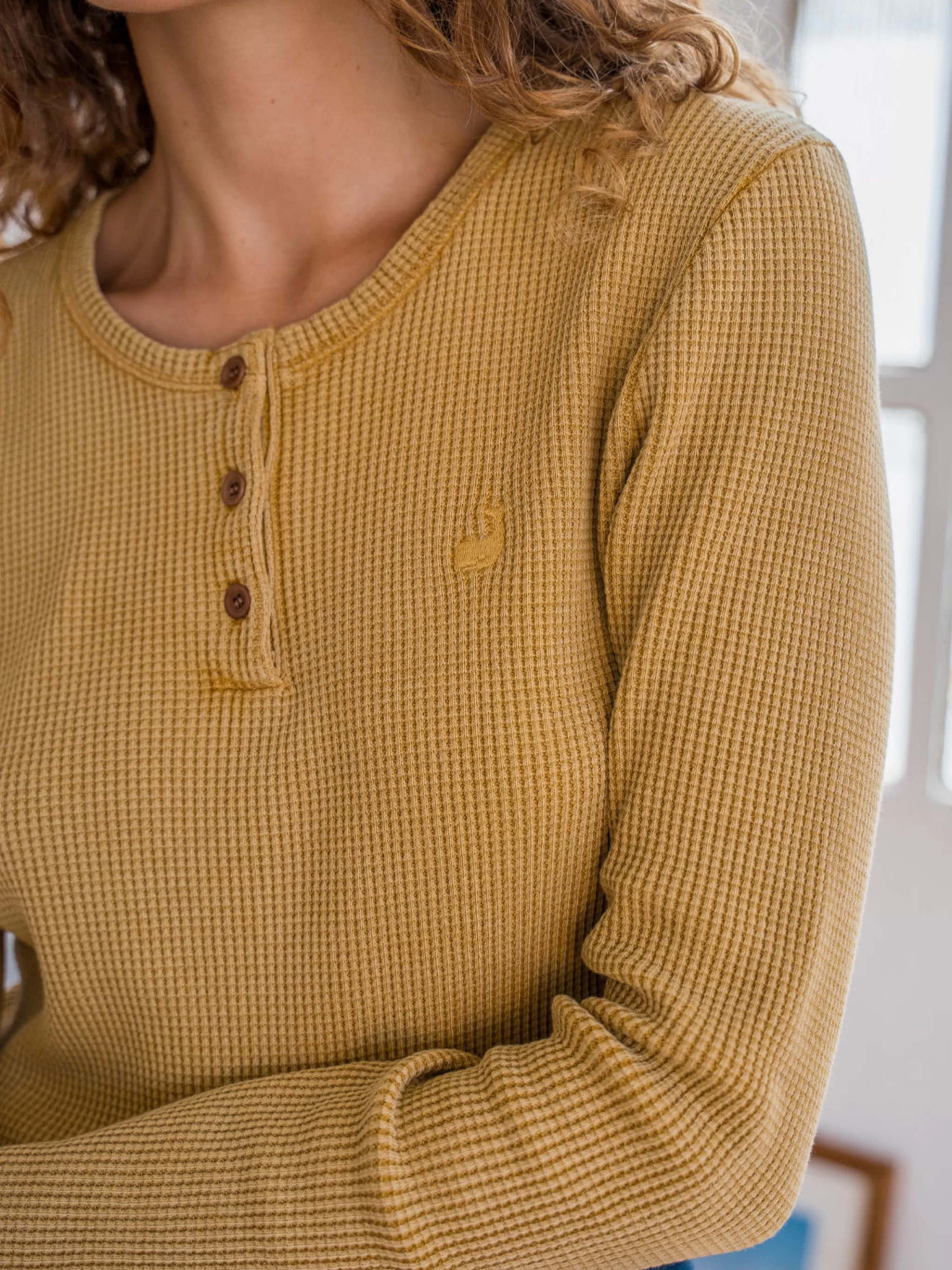 TWOTHIRDS Tops-Nonoc Brun Dore