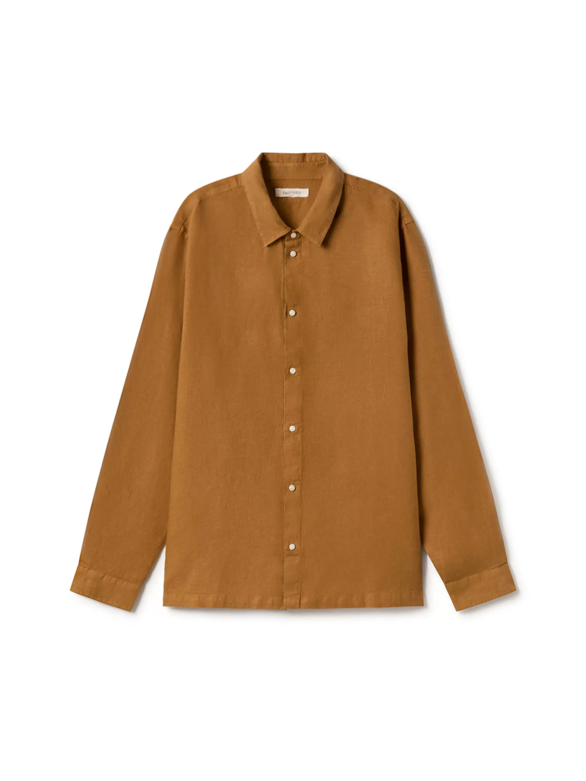 TWOTHIRDS Shirts-Northbrook Brun Dore