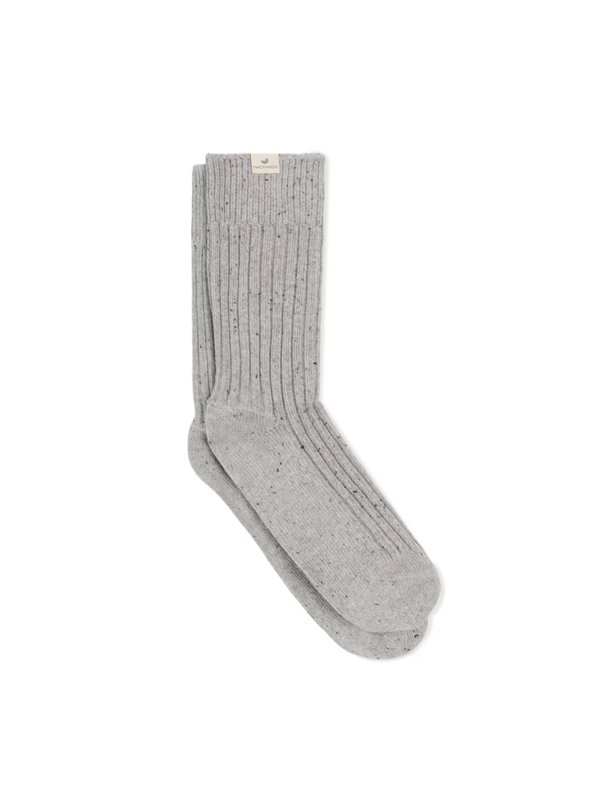 TWOTHIRDS Chaussettes-Nyord Neps Gris Cotele