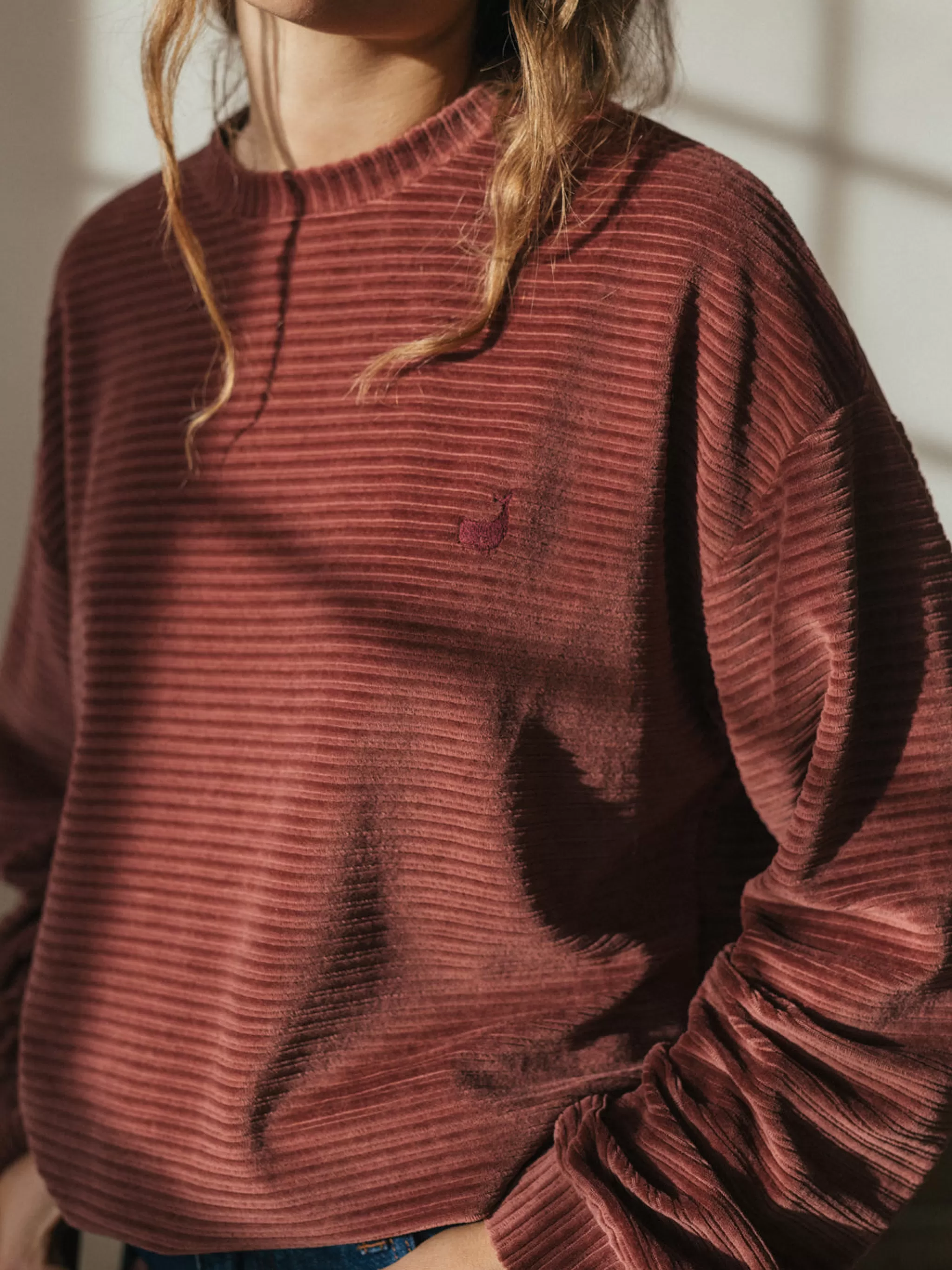 TWOTHIRDS Sweatshirts-Oleny Bourgogne