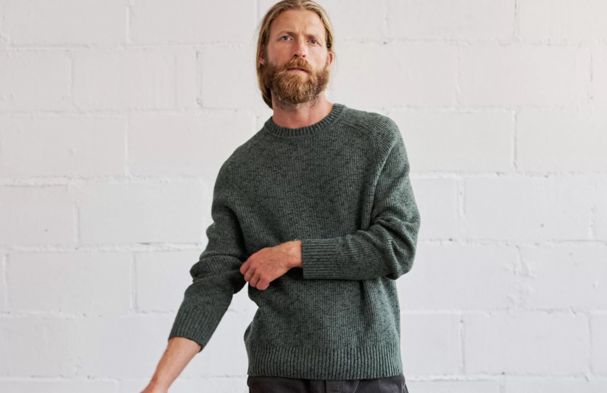 TWOTHIRDS Knits-Orchila Melange Vert