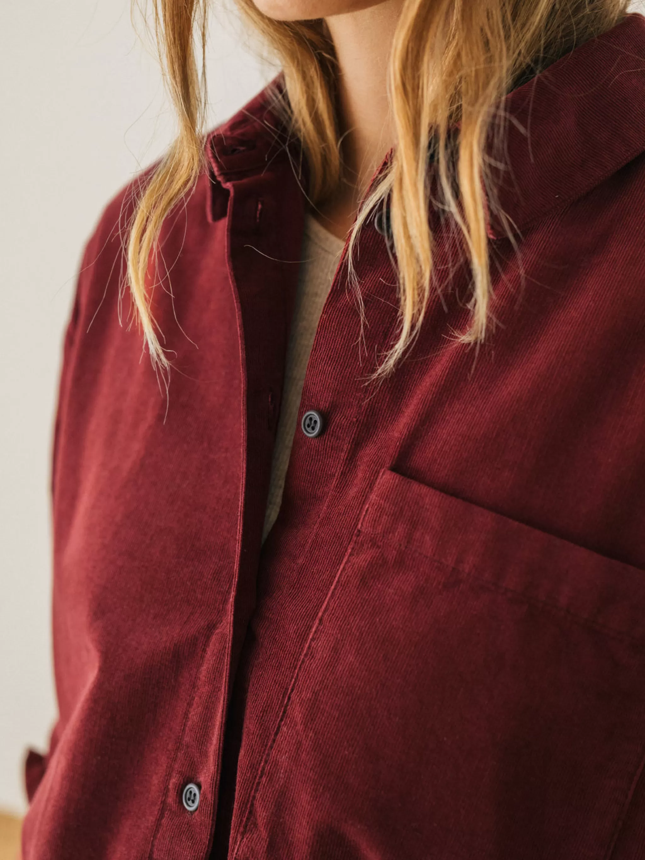TWOTHIRDS Shirts-Oronsay Madden Brun