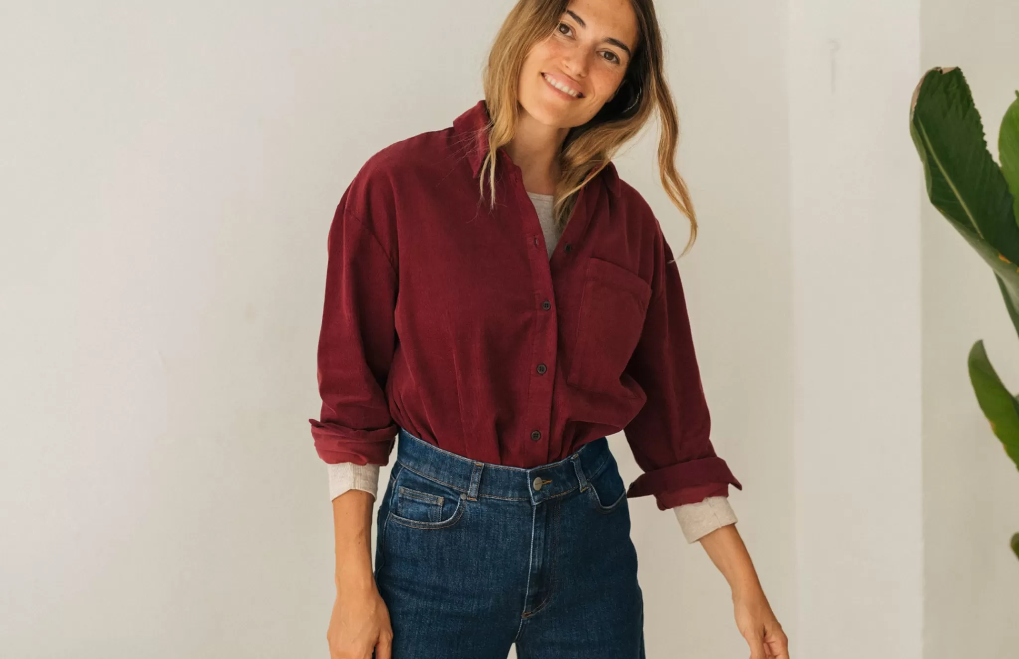 TWOTHIRDS Shirts-Oronsay Madden Brun