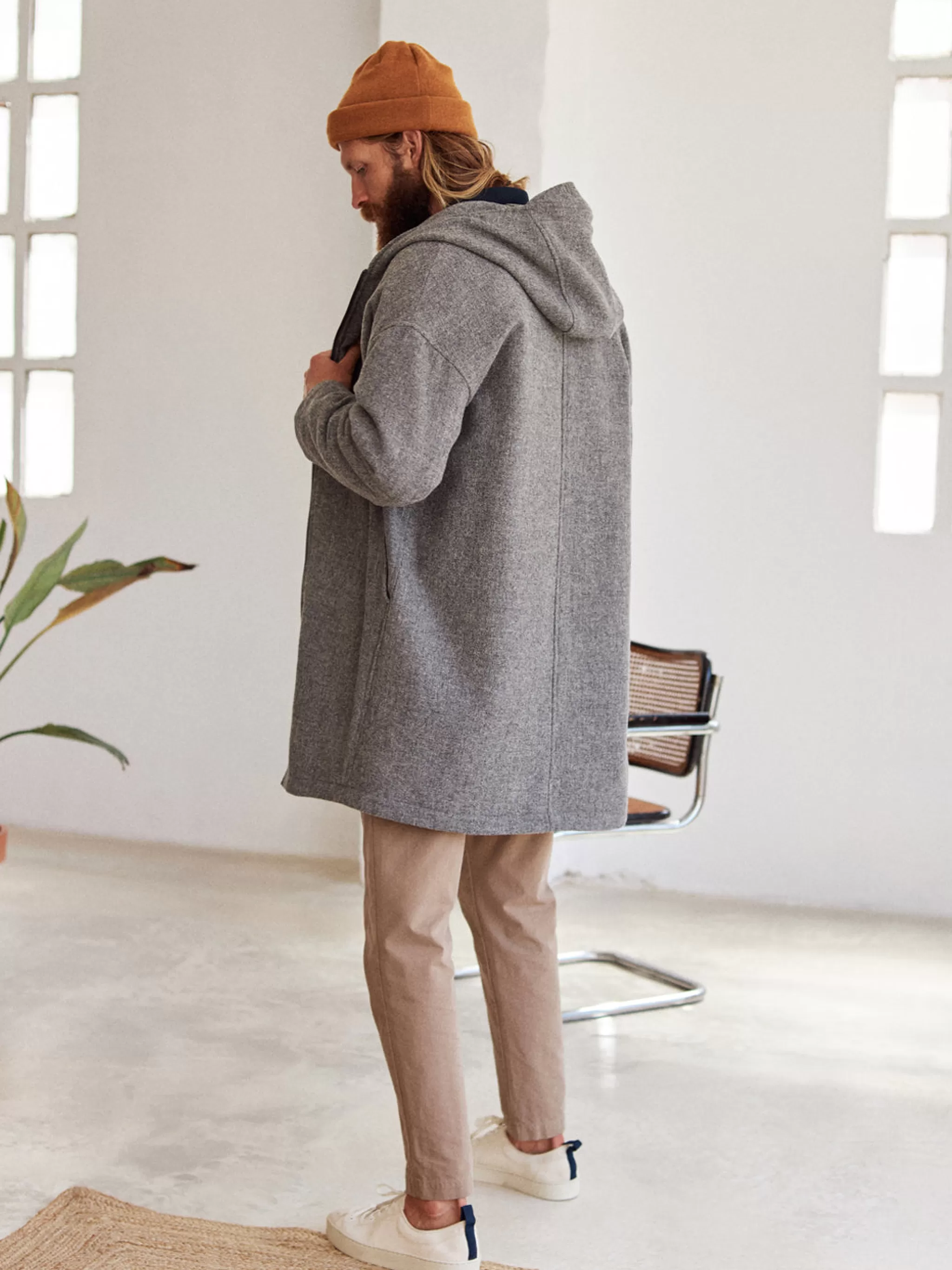 TWOTHIRDS Jackets-Ours Gris Melange