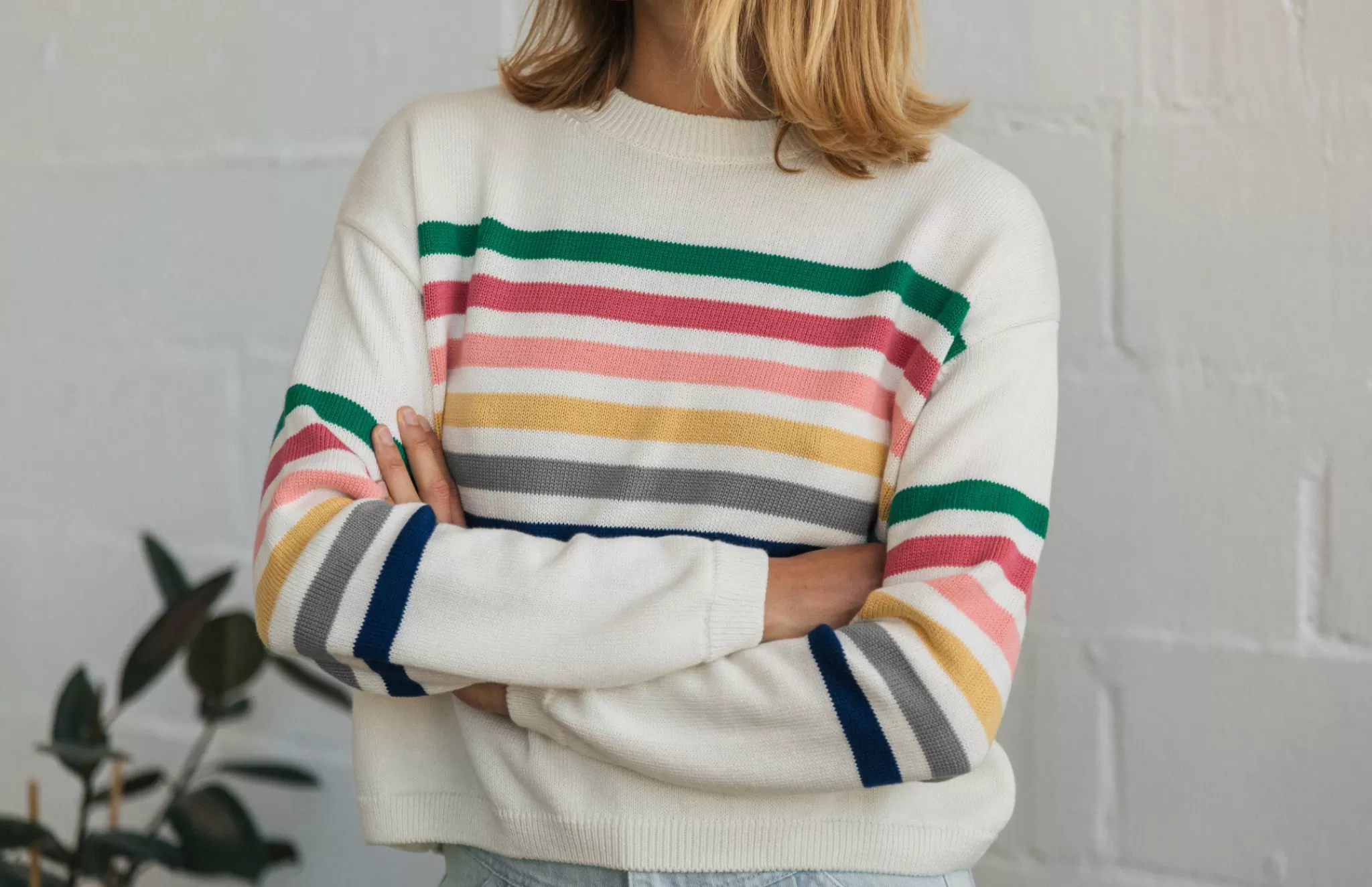 TWOTHIRDS Knits-Padda Rayures Multicolores
