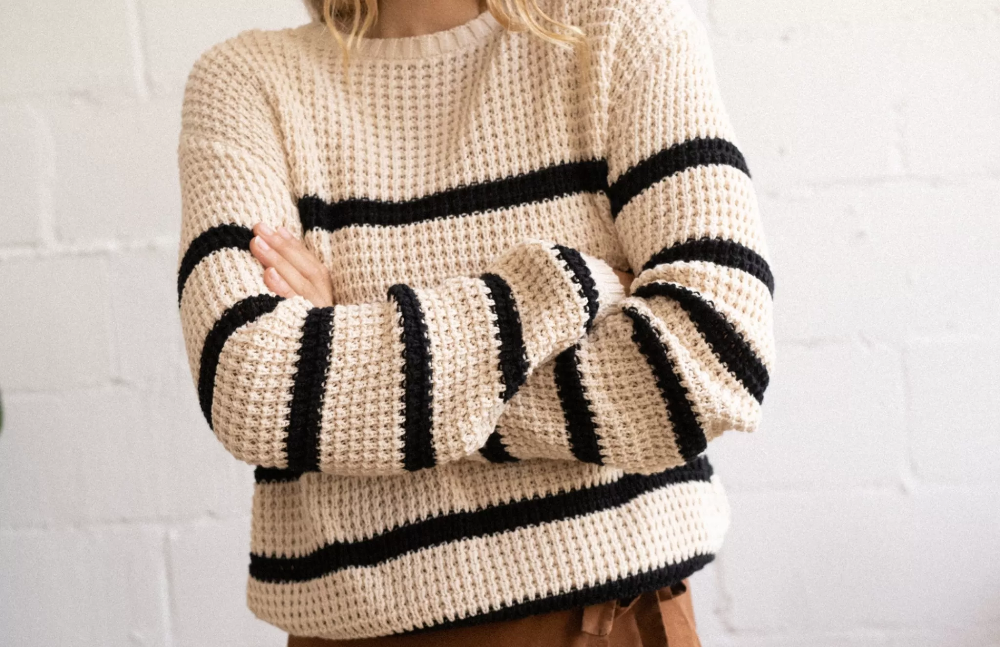 TWOTHIRDS Knits-Panaire Bandes Noires