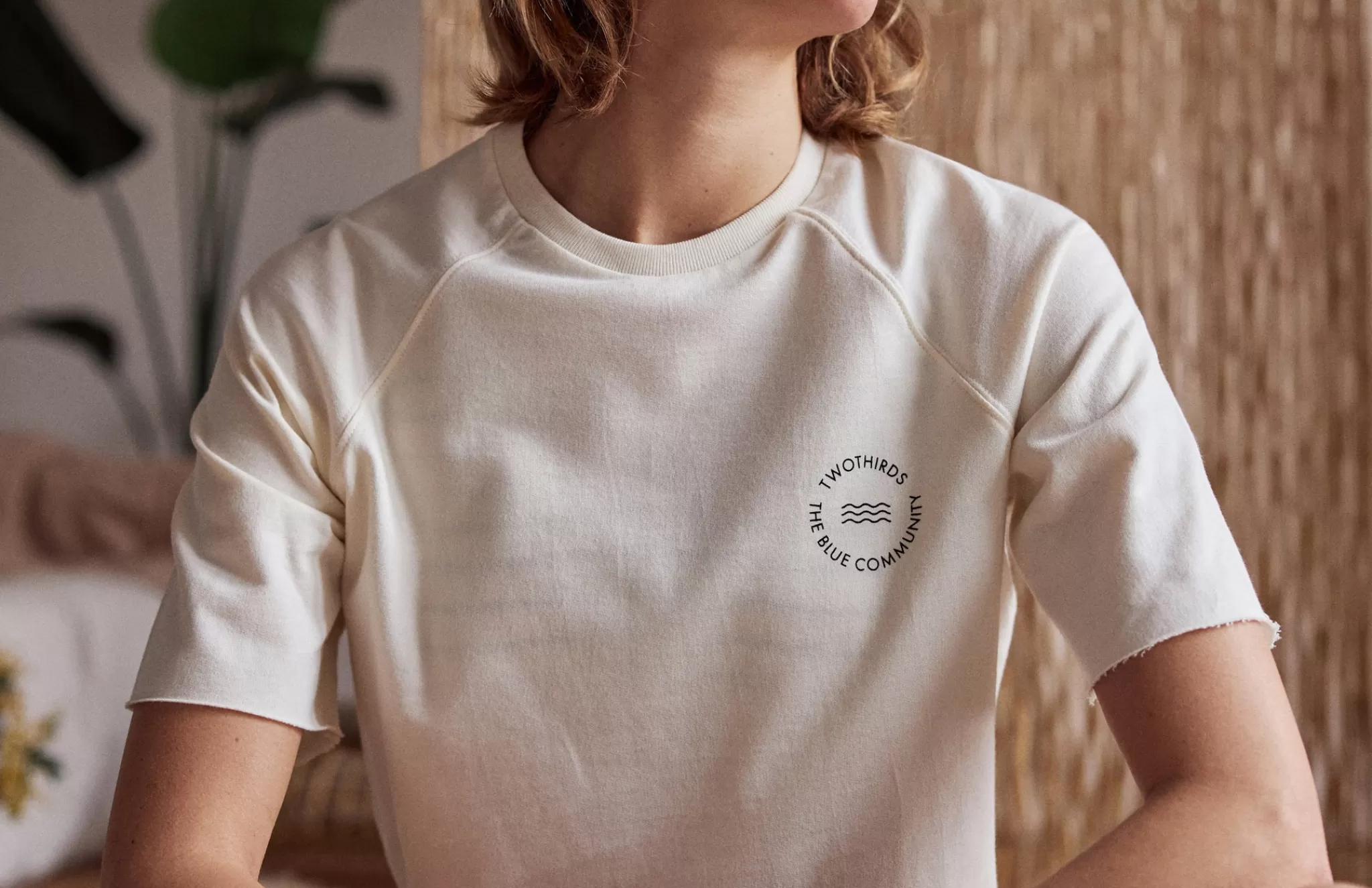TWOTHIRDS Tops-Panju Blanc Casse