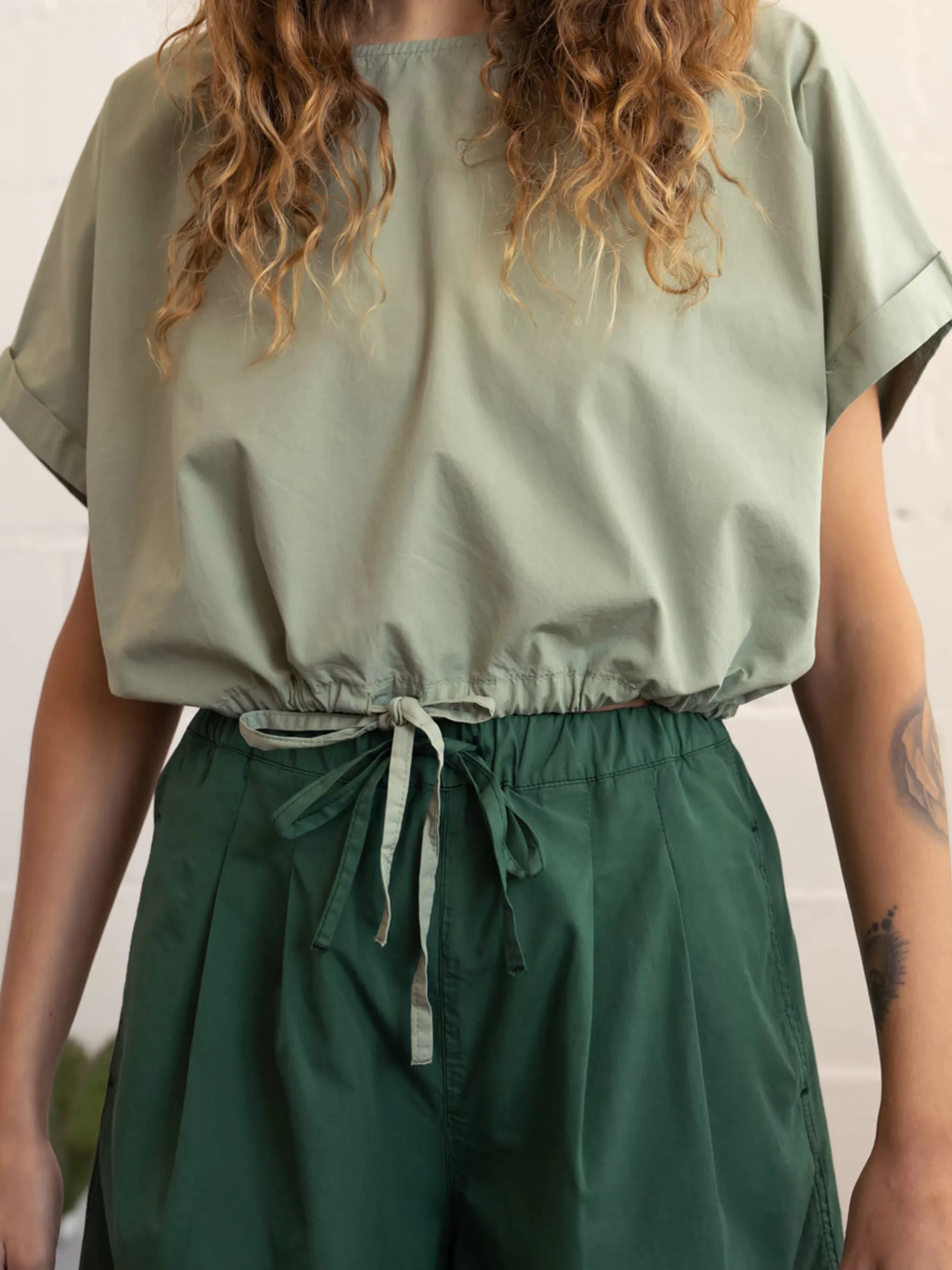TWOTHIRDS Shirts-Paris Vert Sauge Du Desert