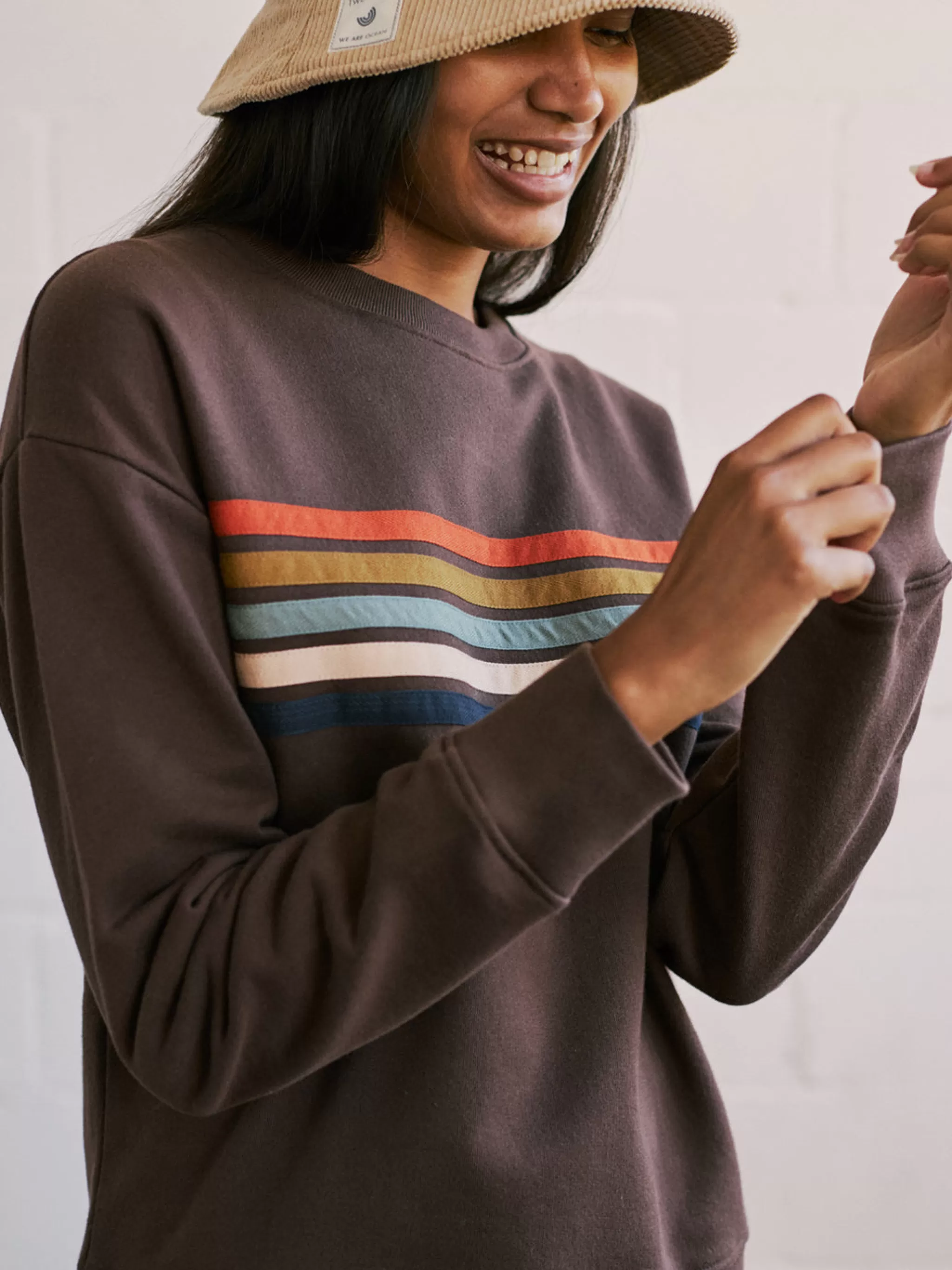 TWOTHIRDS Sweatshirts-Patrech Chocolat Chaud