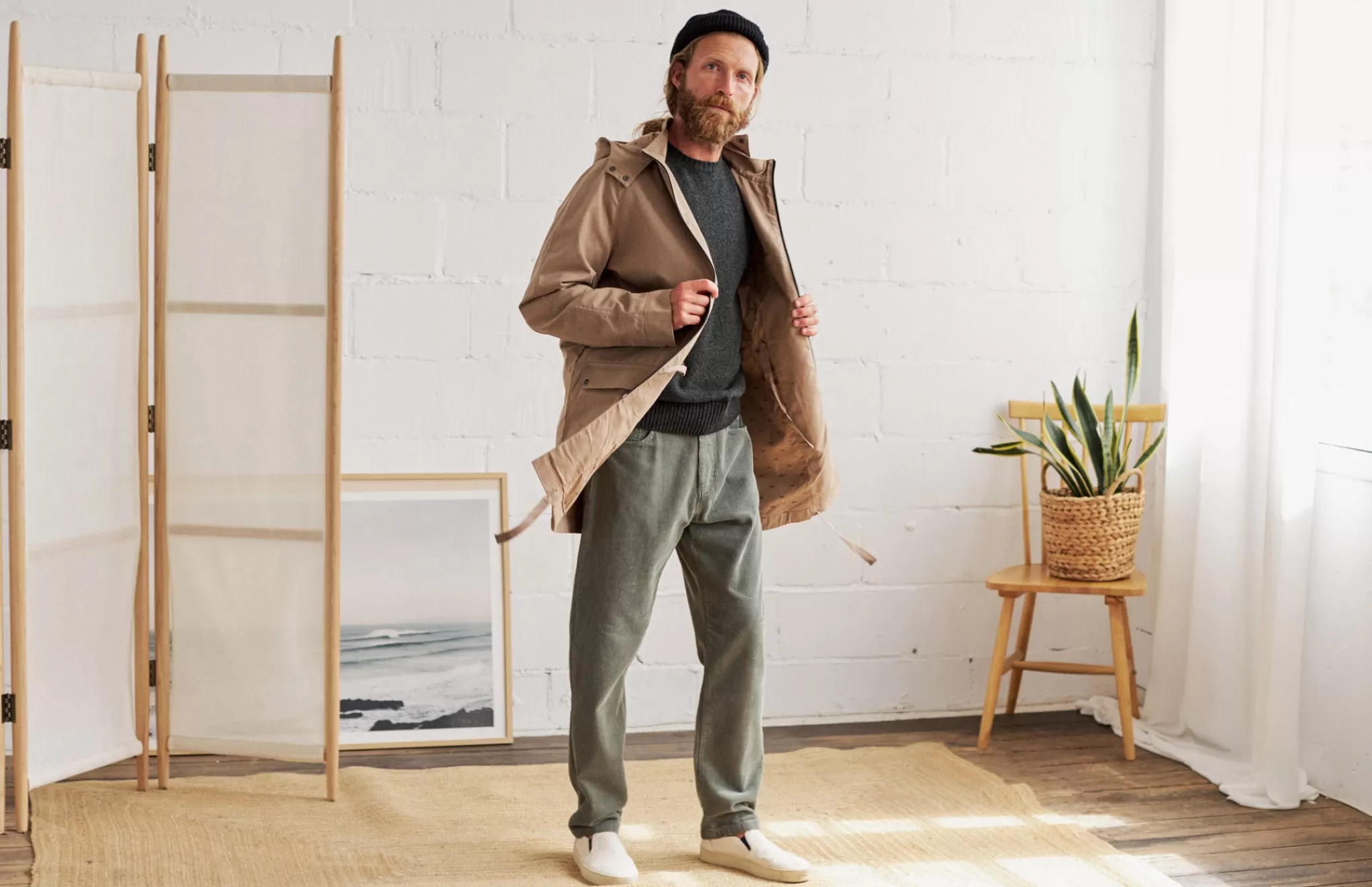 TWOTHIRDS Jackets-Pelican Sepia