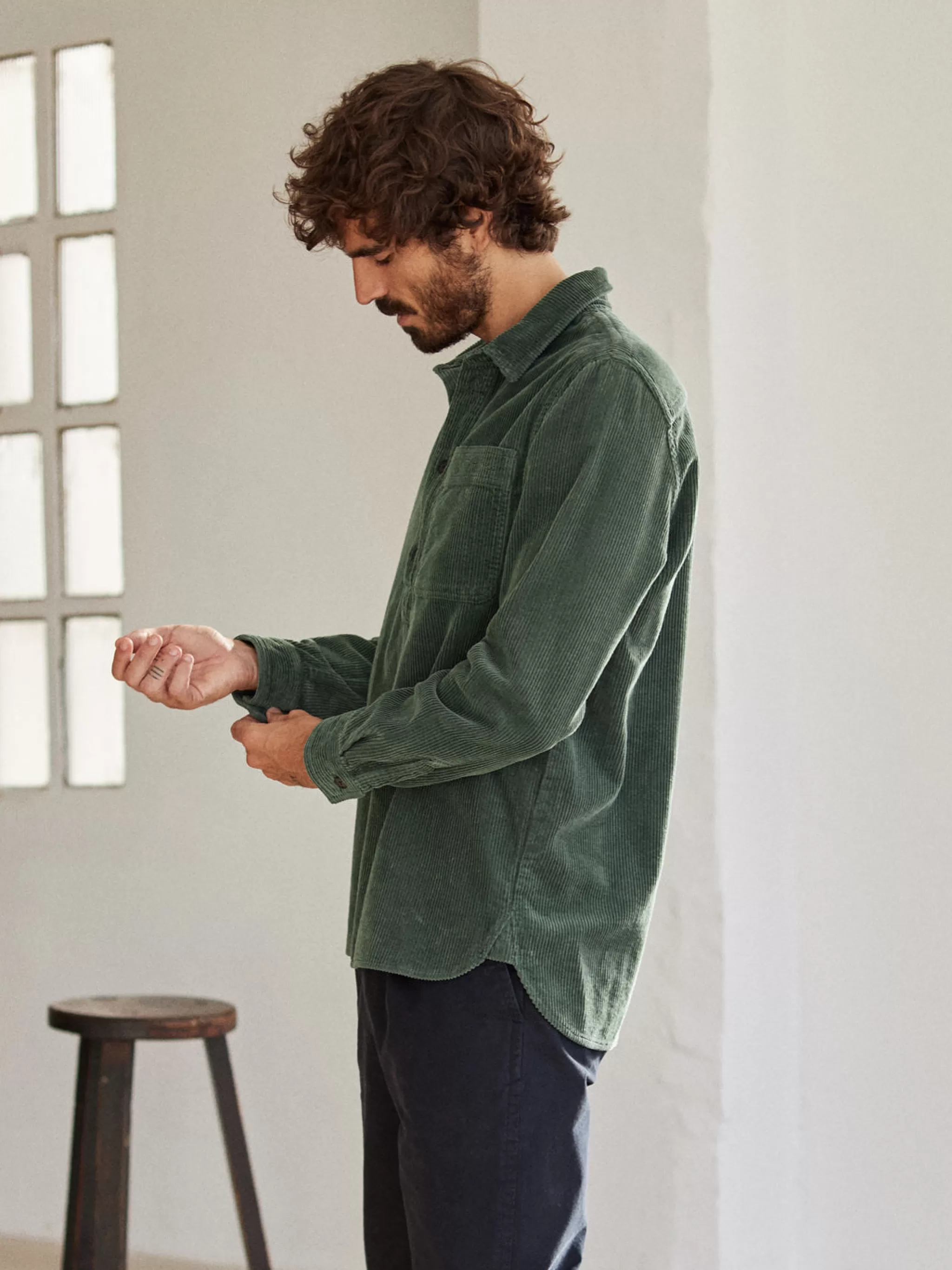 TWOTHIRDS Shirts-Penang Vert Canard
