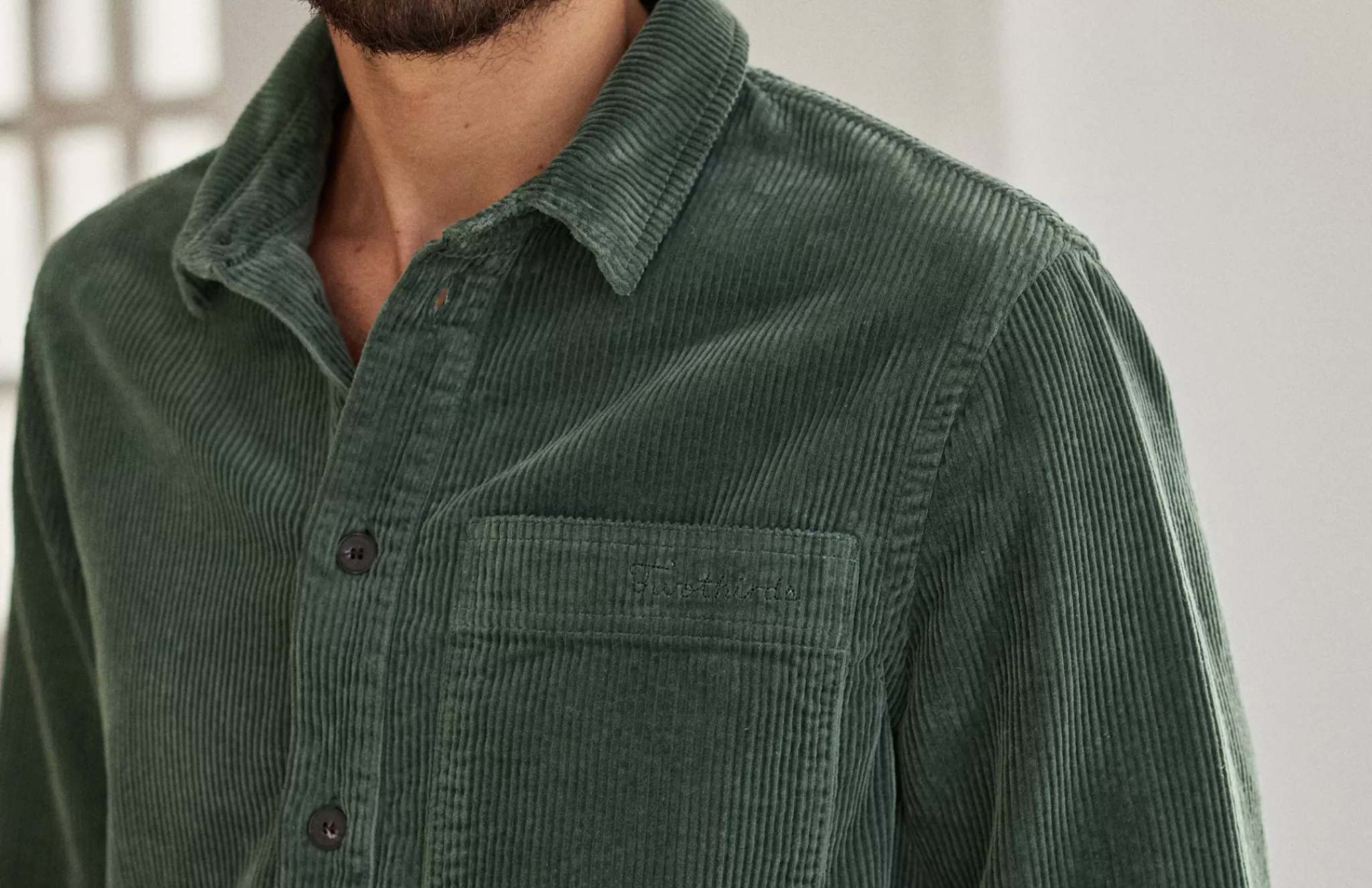 TWOTHIRDS Shirts-Penang Vert Canard