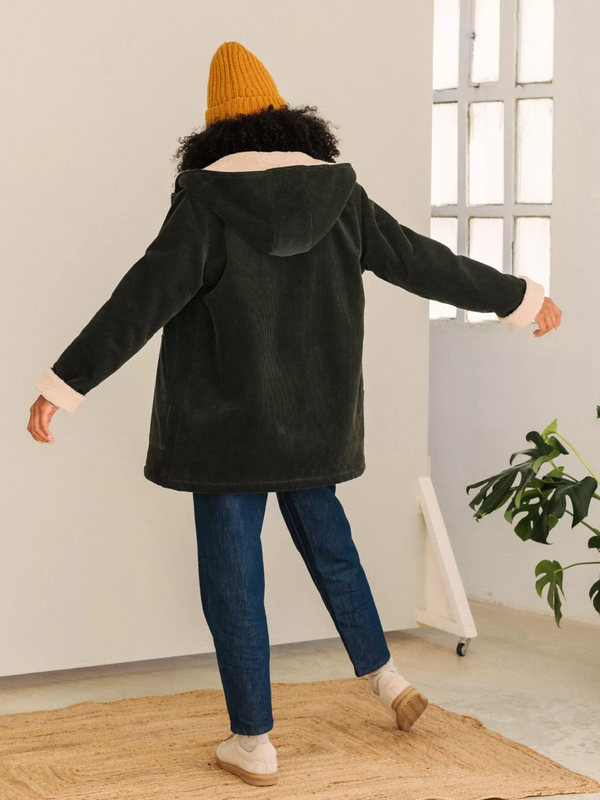 TWOTHIRDS Jackets-Percy Vert Fonce