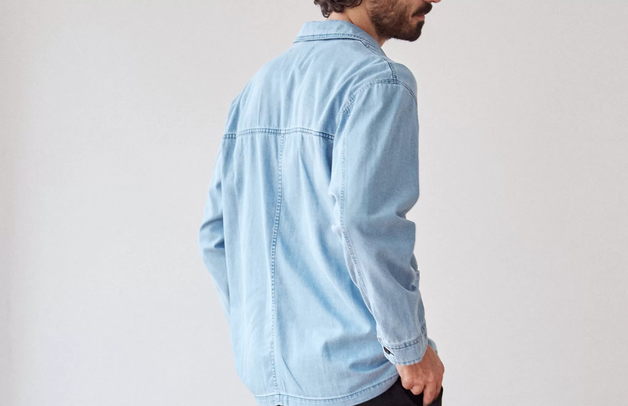 TWOTHIRDS Jackets-Polonais Bleu Moyen