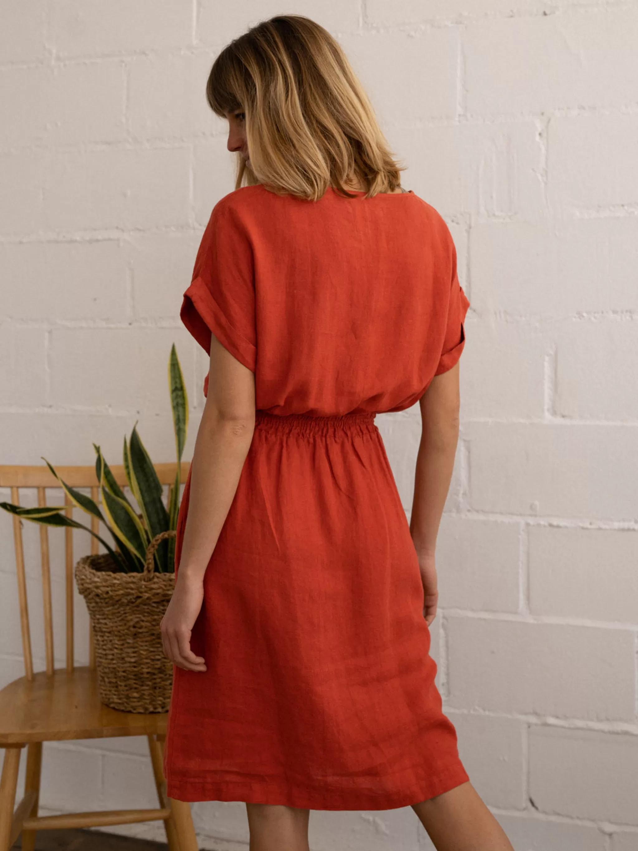 TWOTHIRDS Dresses-Pramuka Chili