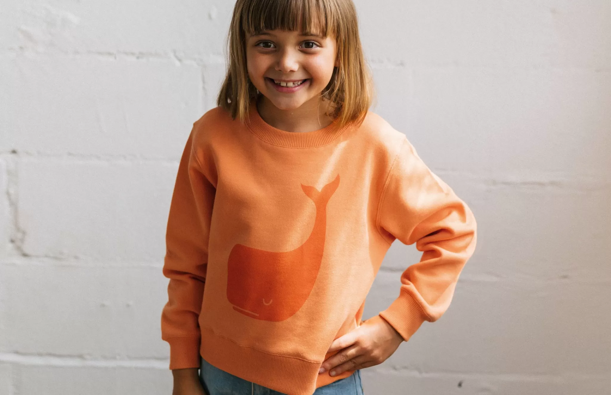 TWOTHIRDS Tops-Pula Orange Tendre