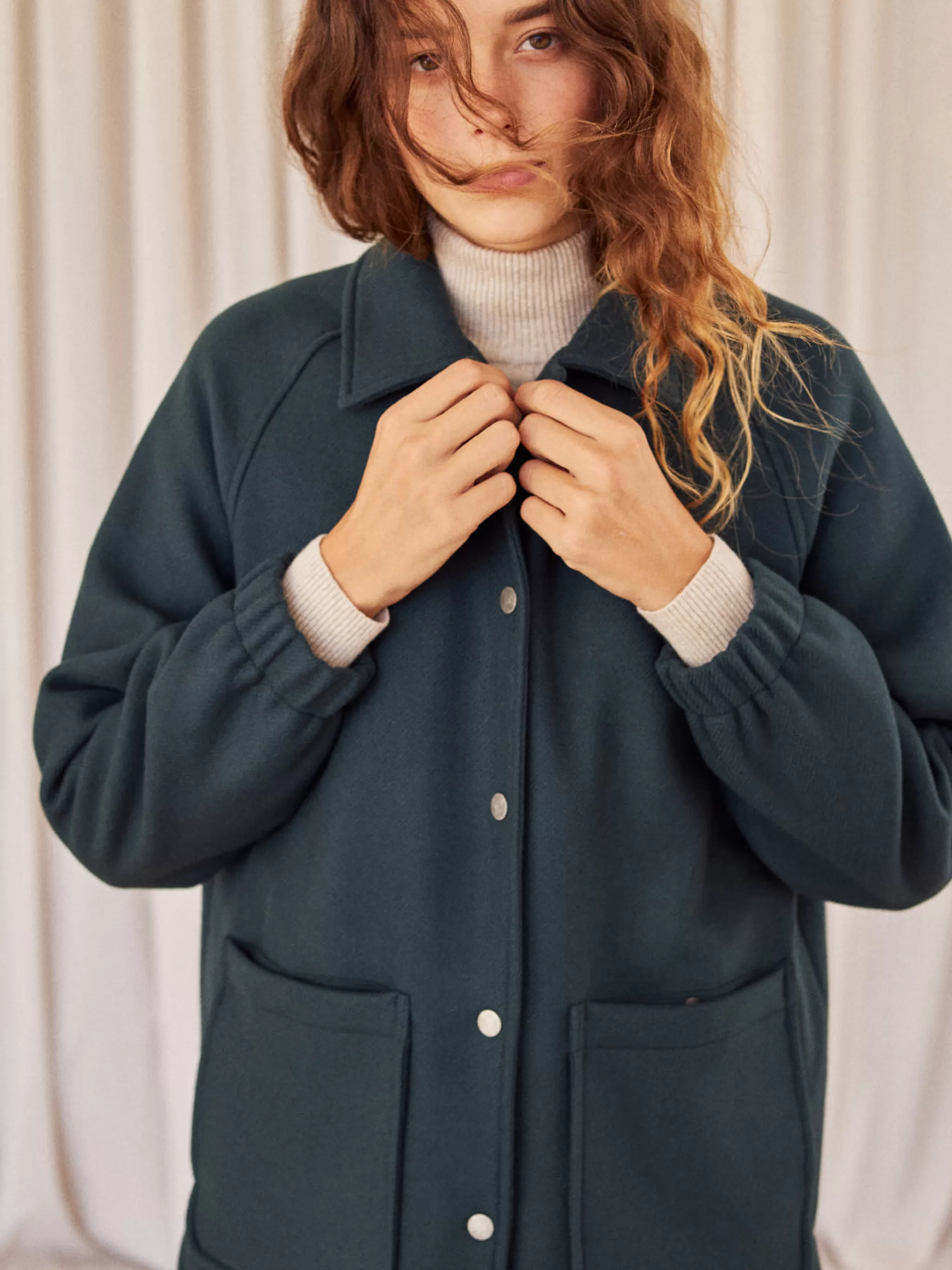 TWOTHIRDS Jackets-Ramea Vert Delave